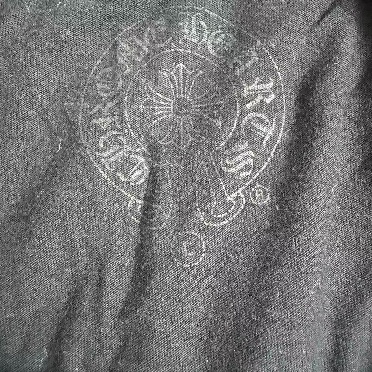 Chrome Hearts Black Green Cross T-Shirt — detail