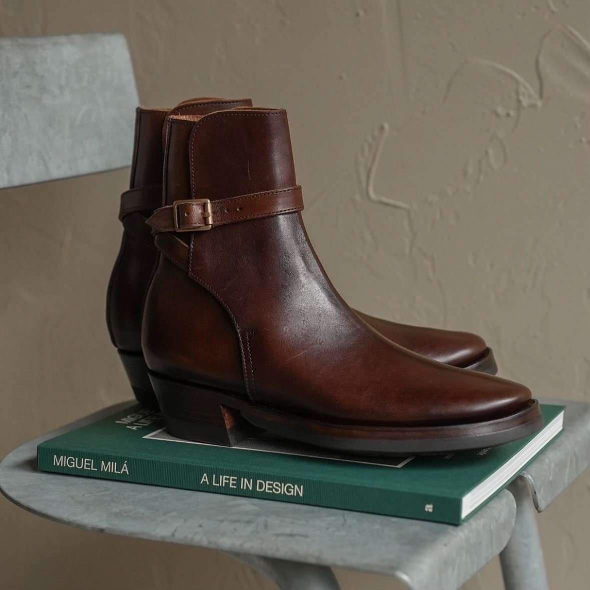Clinch Jodhpur Brown Leather Boots