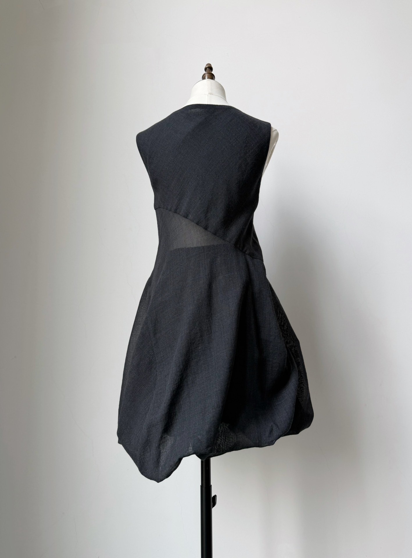 Issey Miyake 1994 Balloon Sleeveless Dress — front