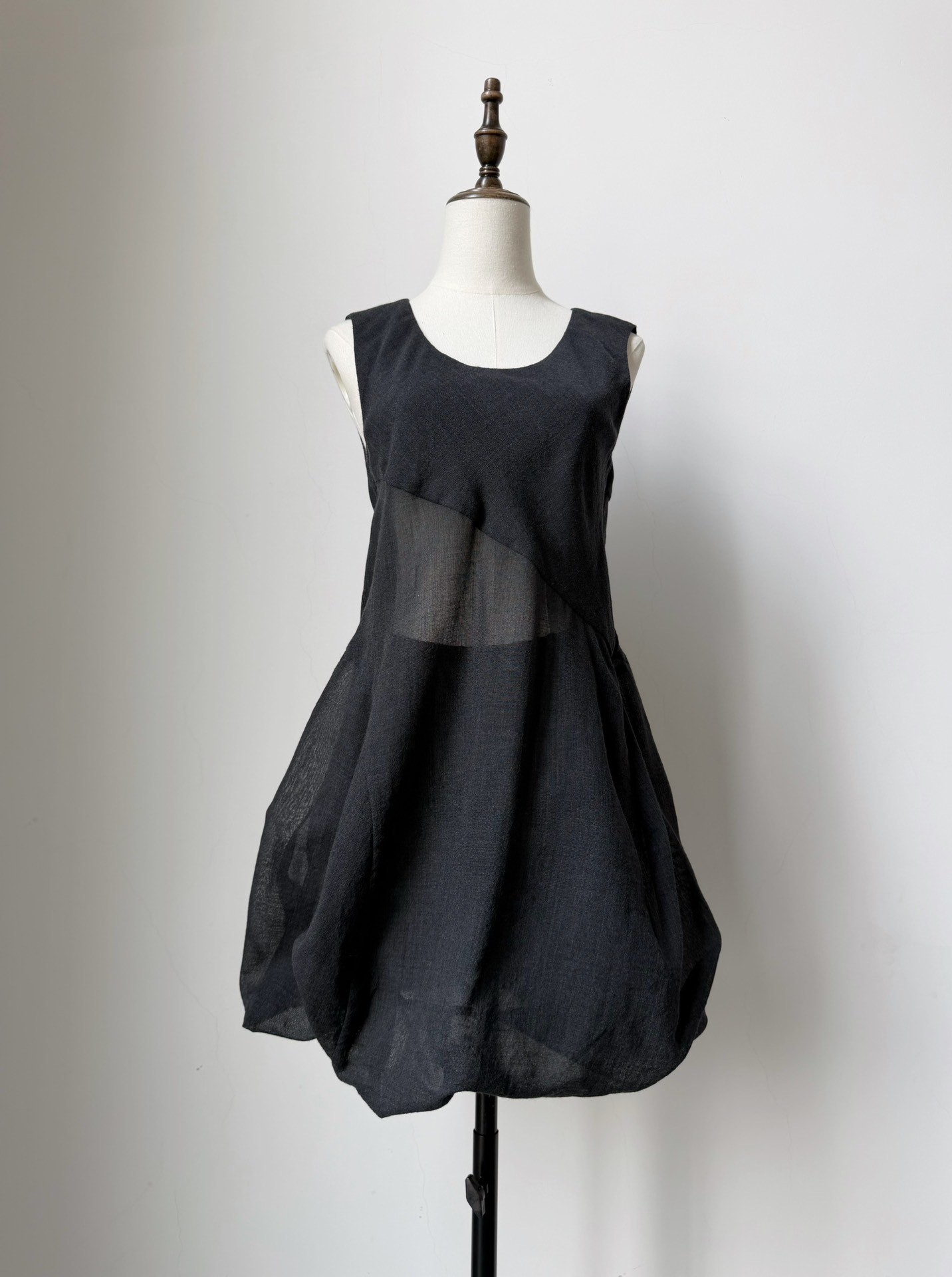 Issey Miyake 1994 Balloon Sleeveless Dress