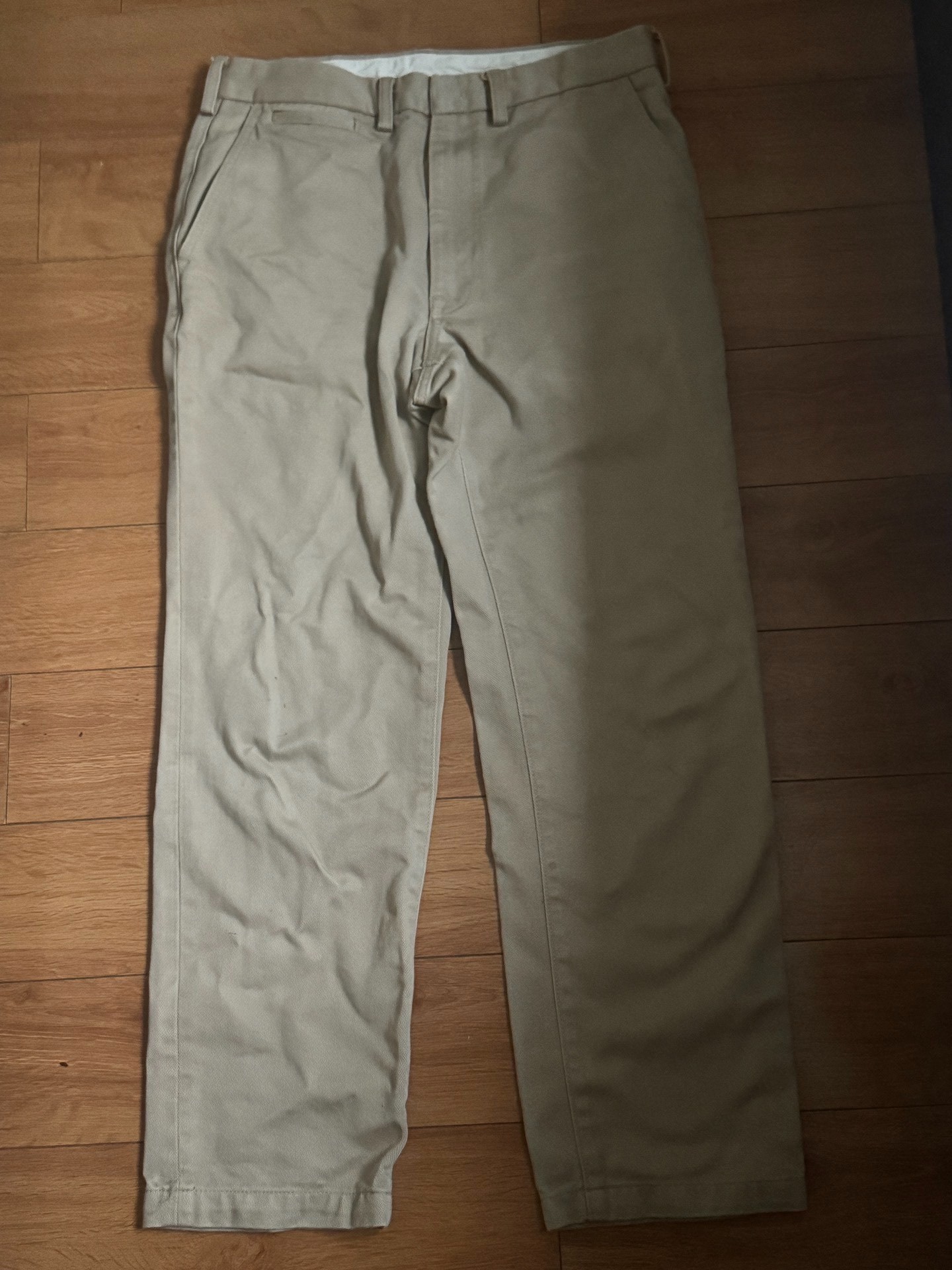 Iron Heart Khaki Straight Pants