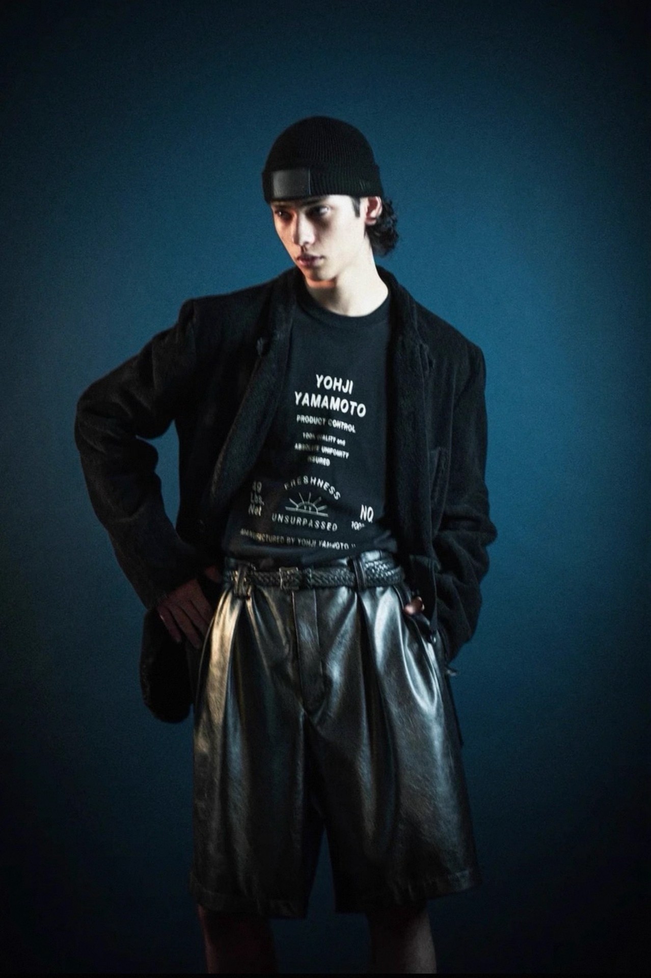 Yohji x New Era 2018AW Long Sleeve Top — detail