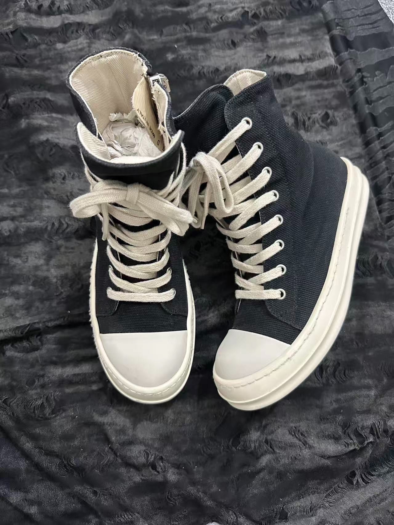 Rick Owens DRKSHDW High-Top Sneakers