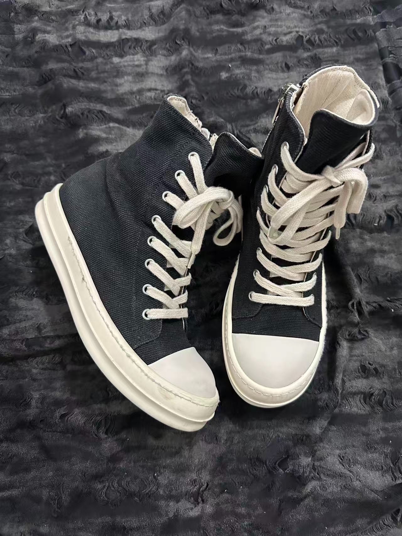 Rick Owens DRKSHDW High-Top Sneakers — back
