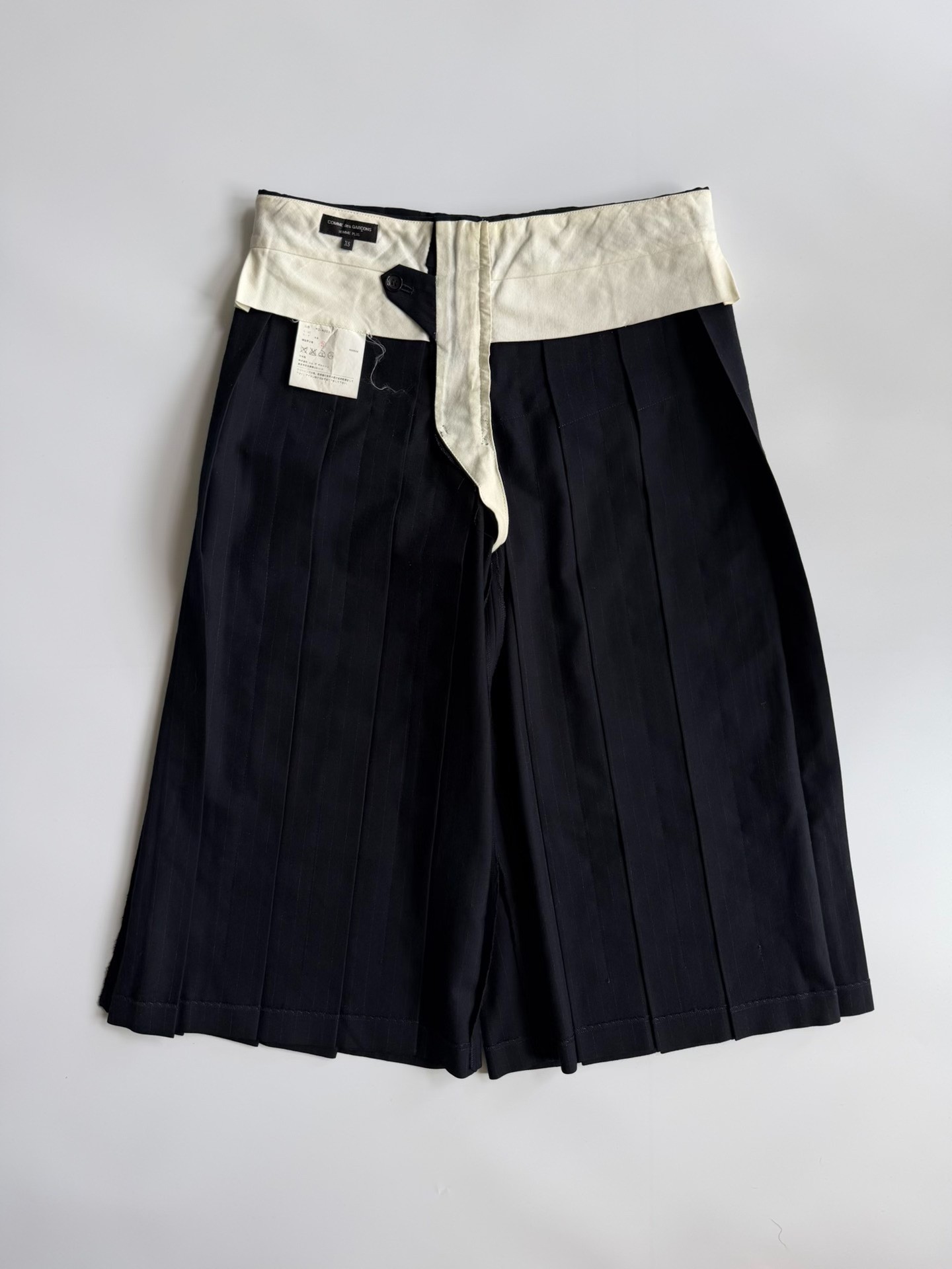 Comme des Garcons Homme Plus Pleated Shorts — back