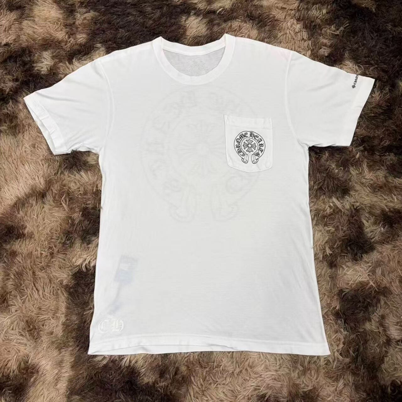 Chrome Hearts White Short-Sleeve T-Shirt — front