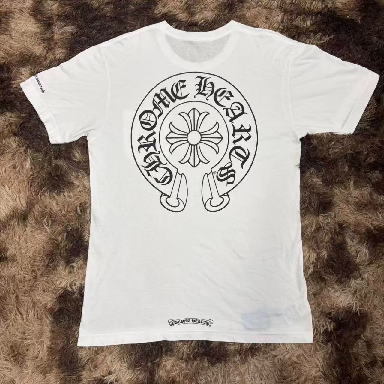 Chrome Hearts White Short-Sleeve T-Shirt