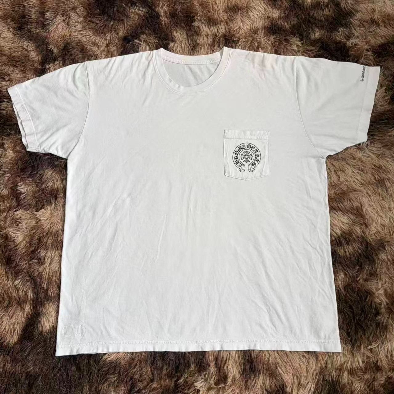 Chrome Hearts White Short-Sleeve T-Shirt