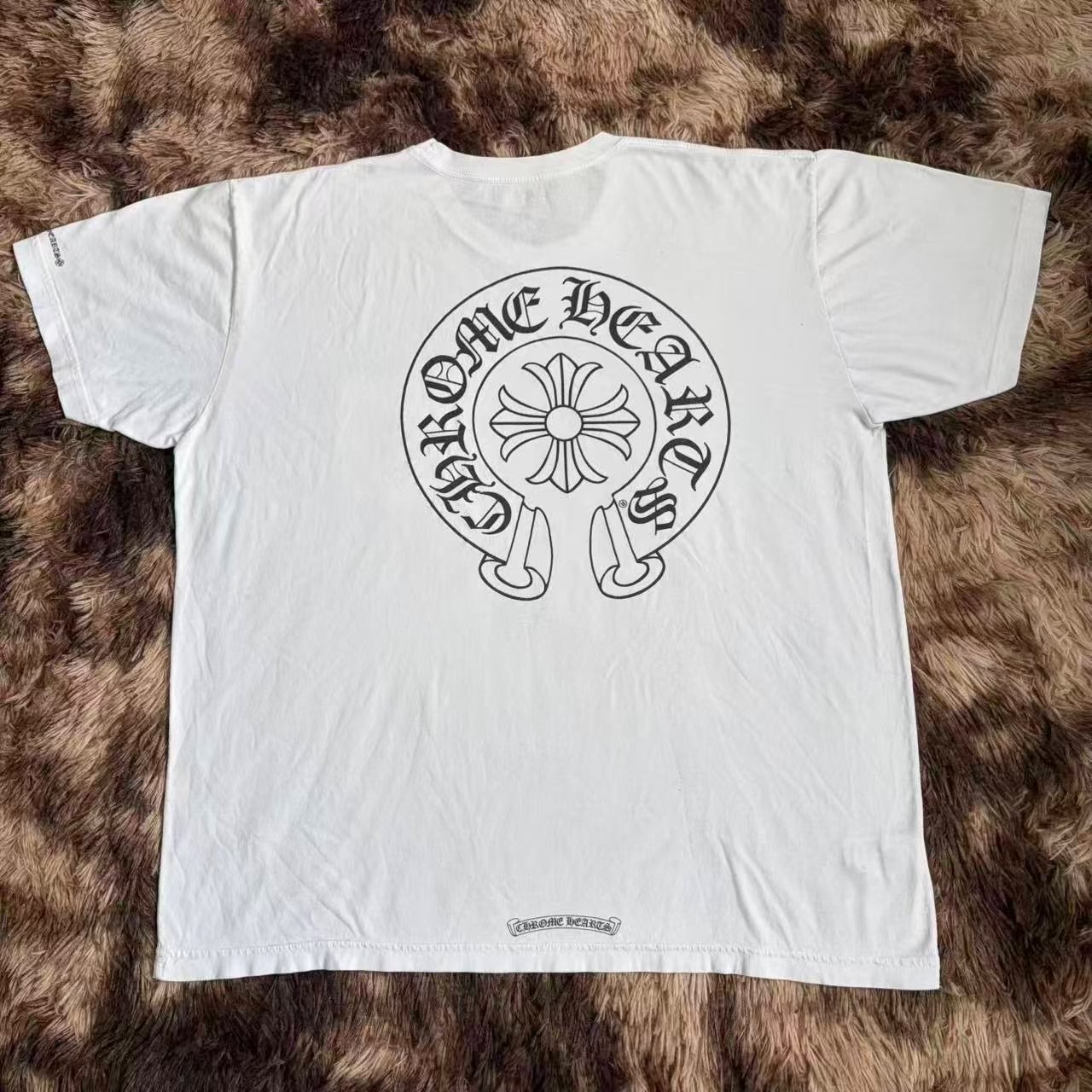 Chrome Hearts White Short-Sleeve T-Shirt — front