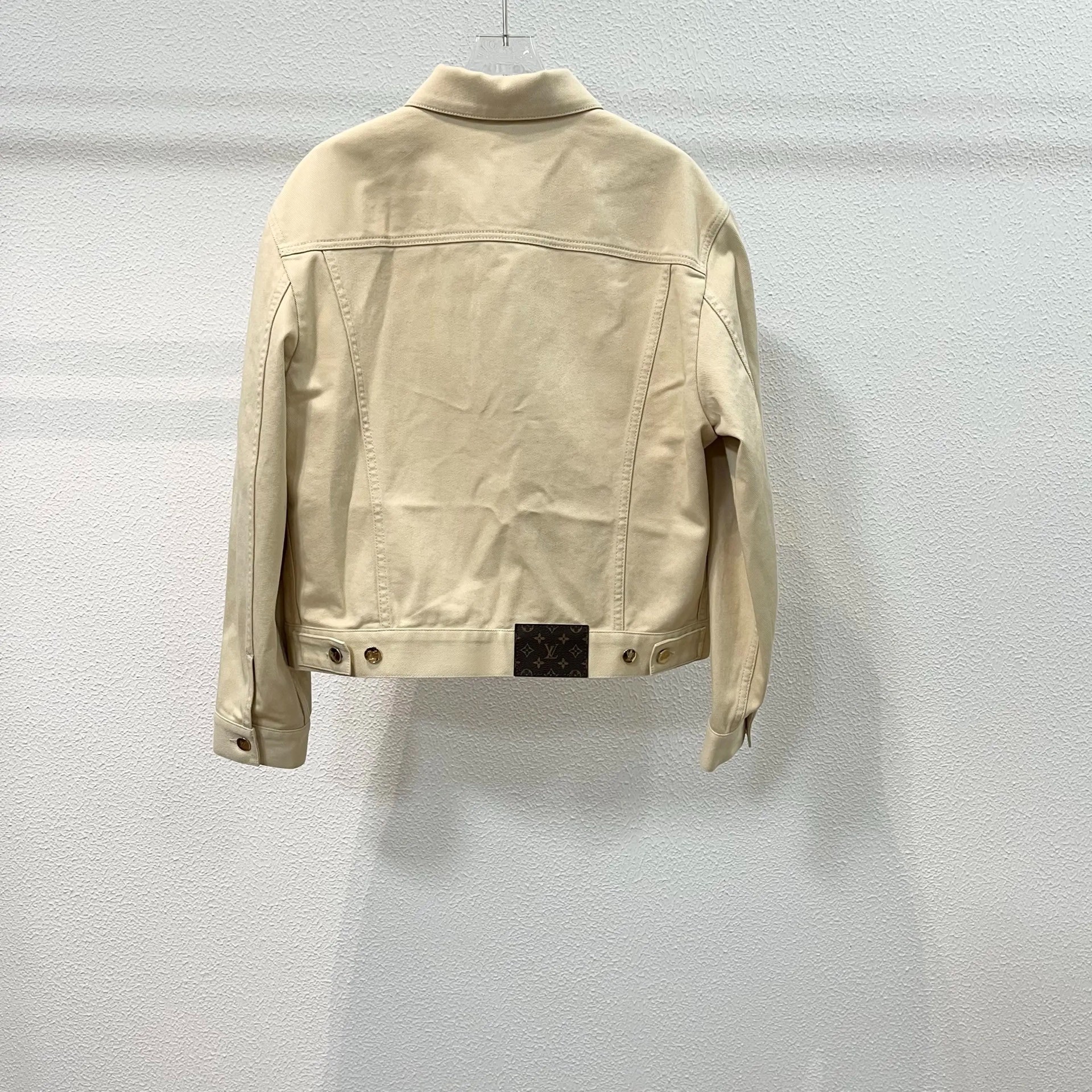 Louis Vuitton 26SS Beige Cropped Work Jacket — back