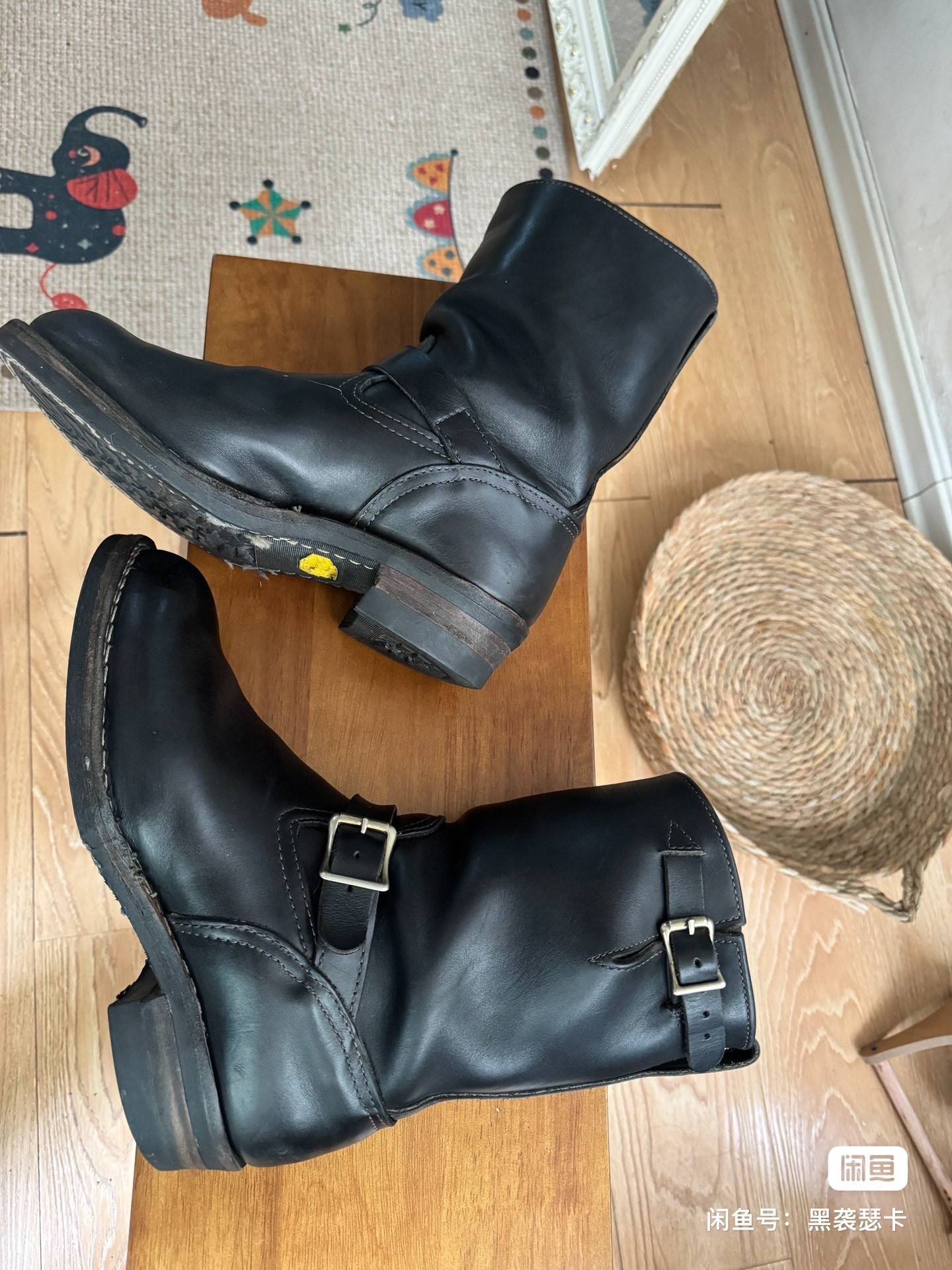 Wesco Boss 9165 Engineer Boots — back