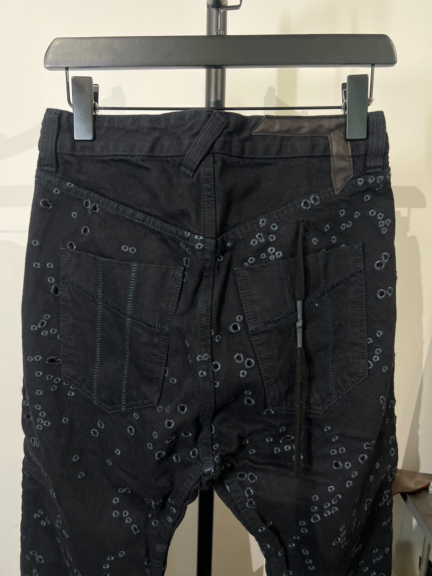 Boris Bidjan Saberi 11byb Curved Jeans — detail