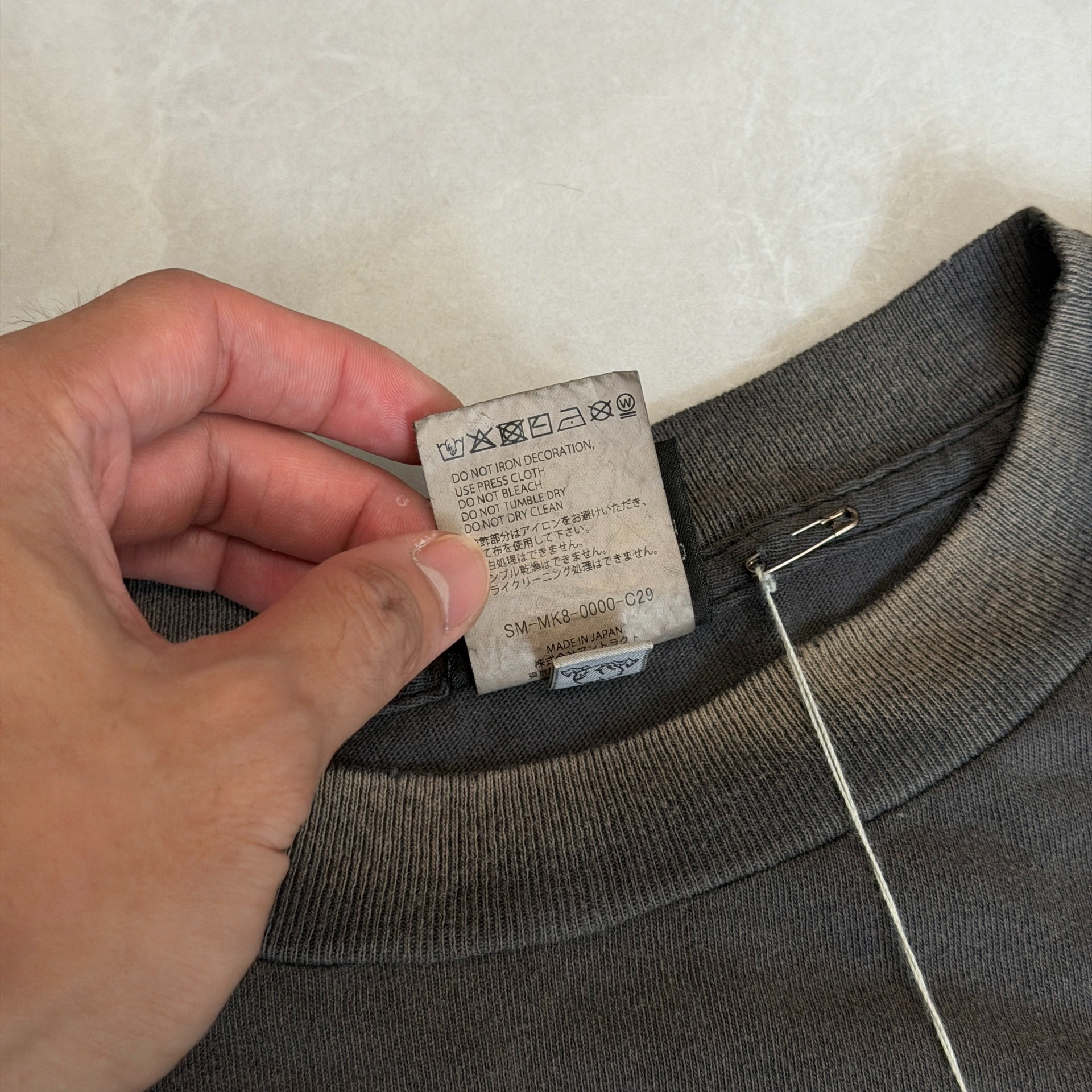 Saint Michael Bounty Hunter Tee — label