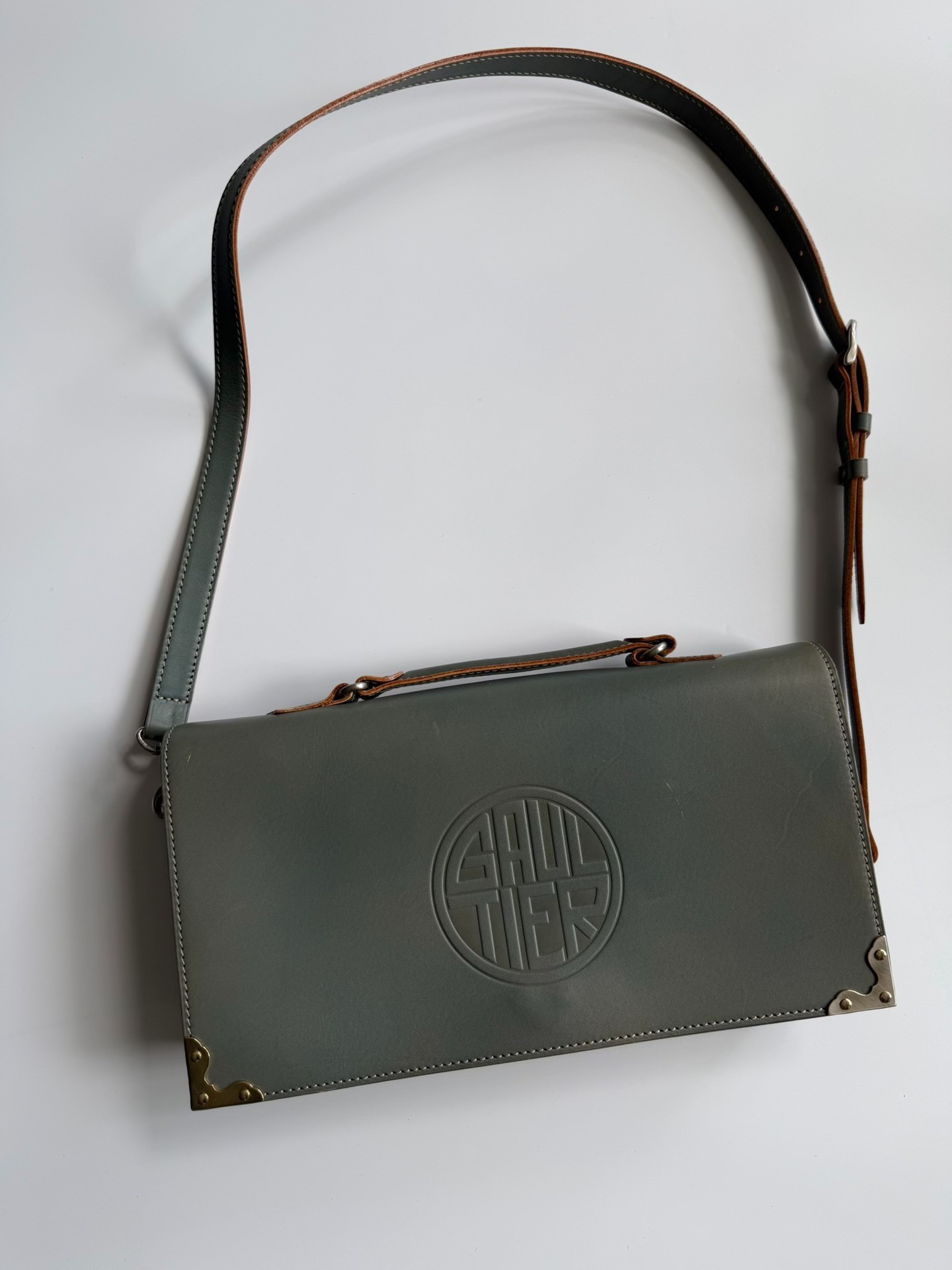 Jean Paul Gaultier Box Crossbody Bag