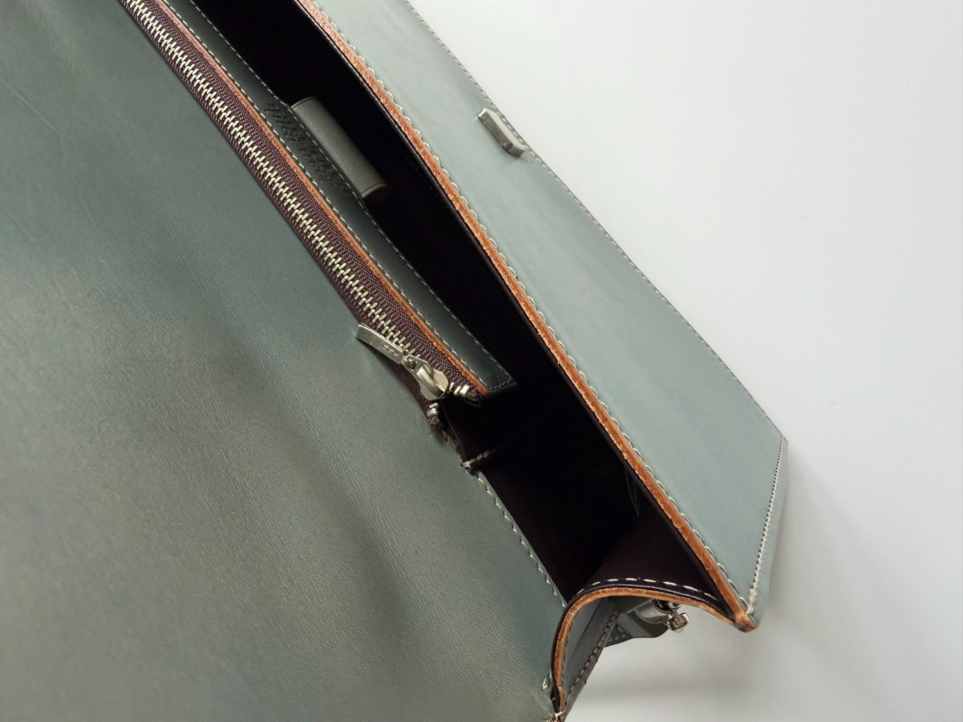 Jean Paul Gaultier Box Crossbody Bag — label
