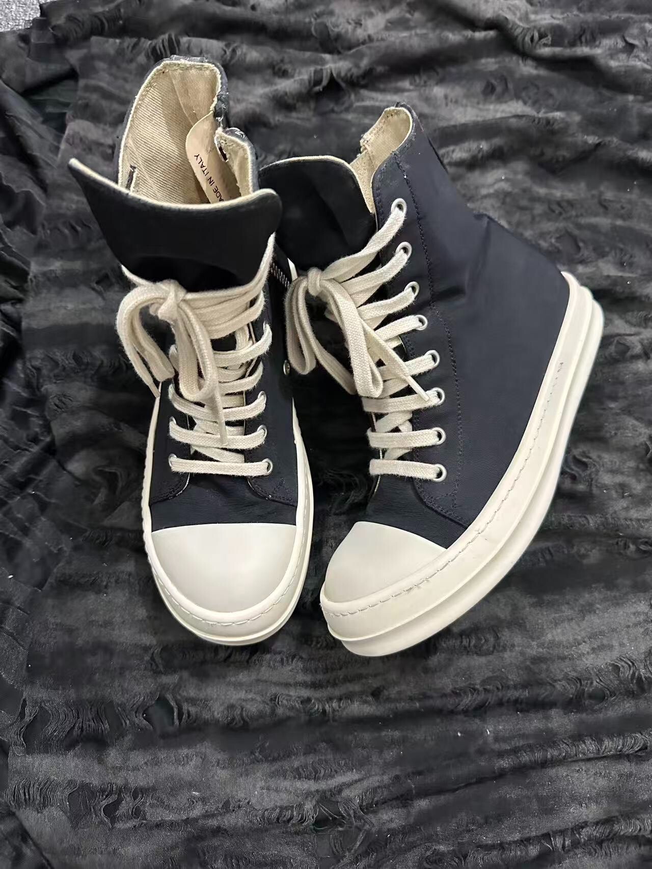 Rick Owens DRKSHDW High-Top Shoes