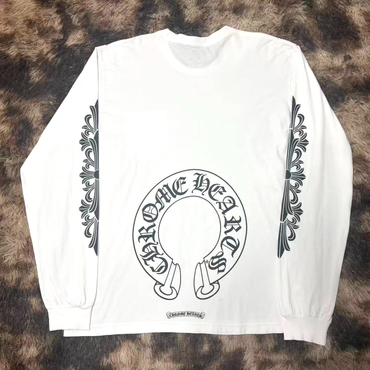 Chrome Hearts White Long Sleeve Tee — front