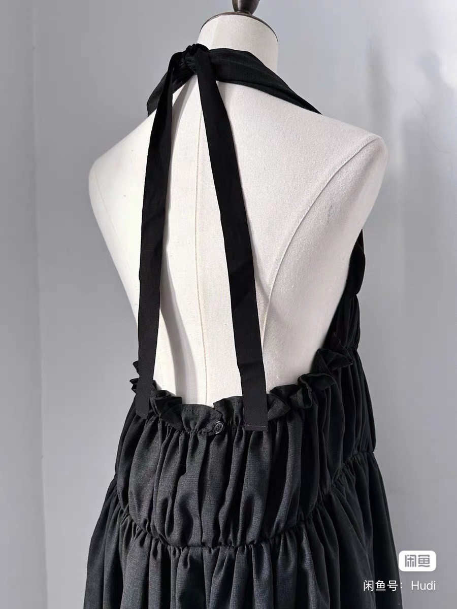 Comme des Garcons Tricot Halter Dress — back