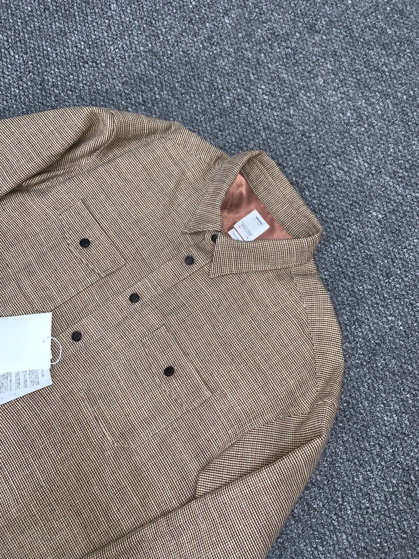 Visvim Lumber Checkered Long-sleeve Shirt — front