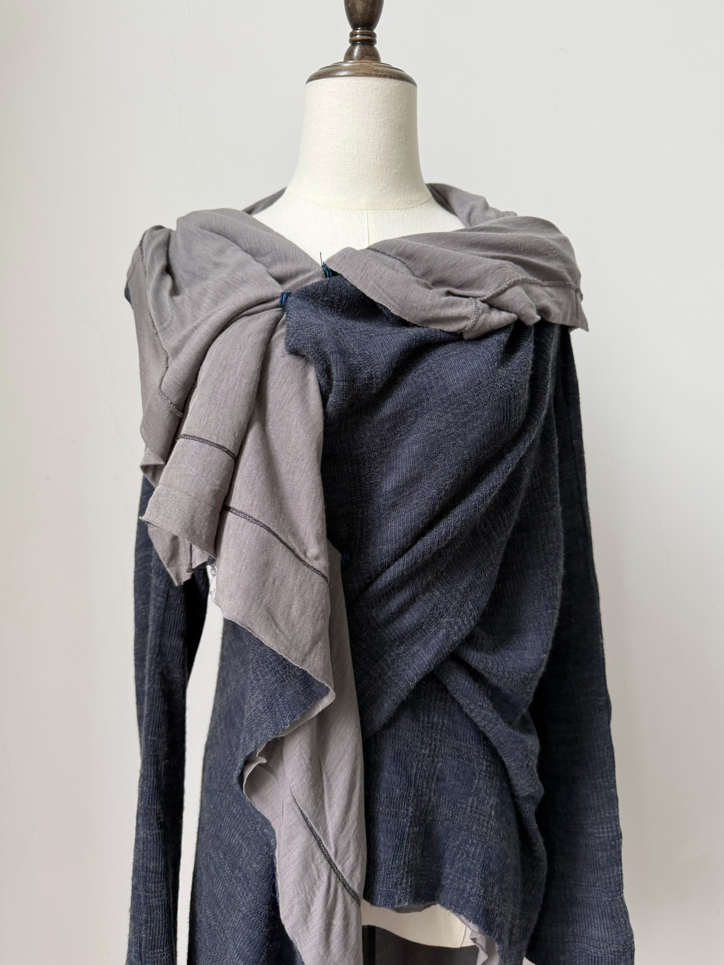 Yohji Yamamoto Deconstructed Knit Top — front