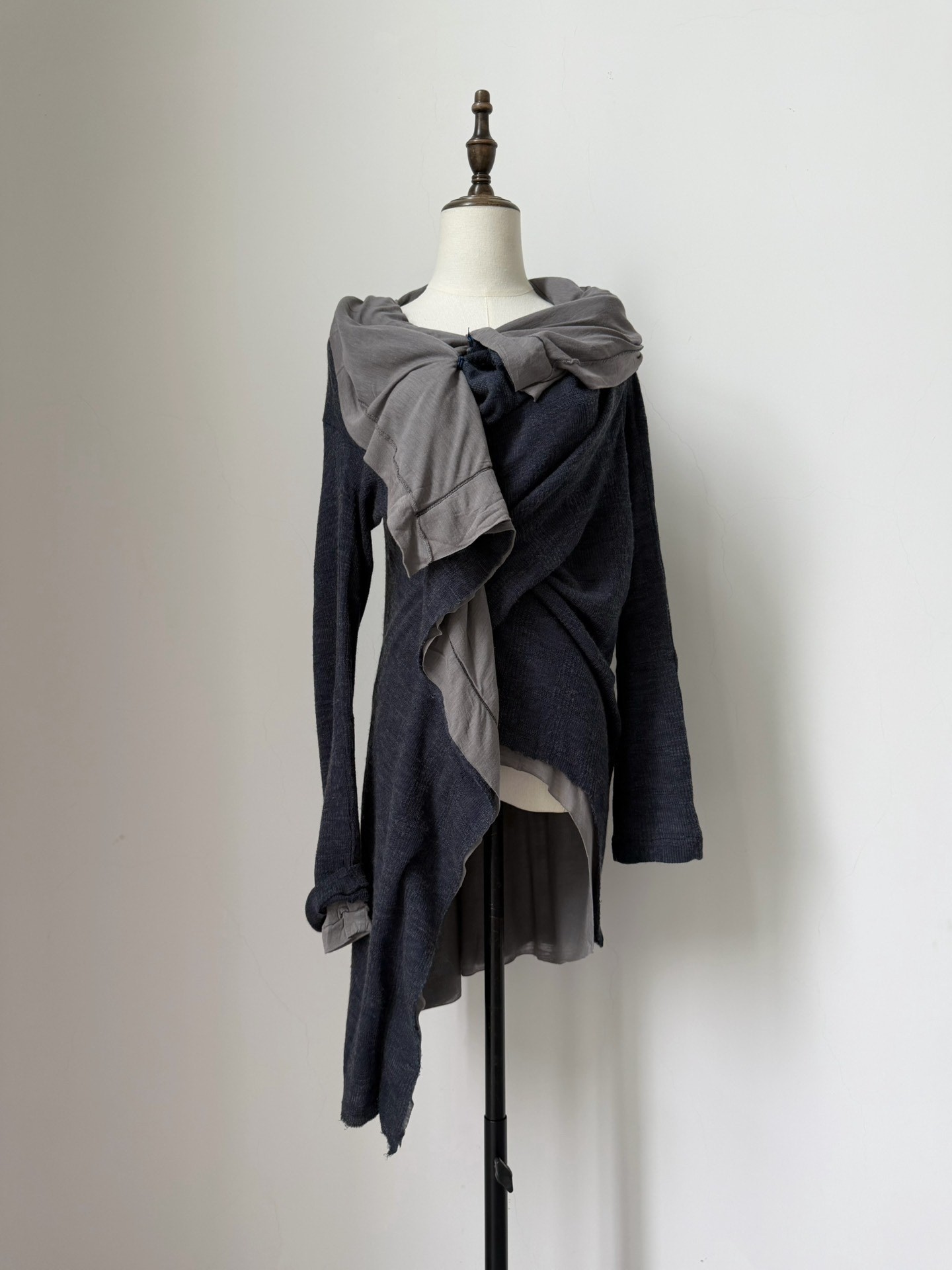 Yohji Yamamoto Deconstructed Knit Top