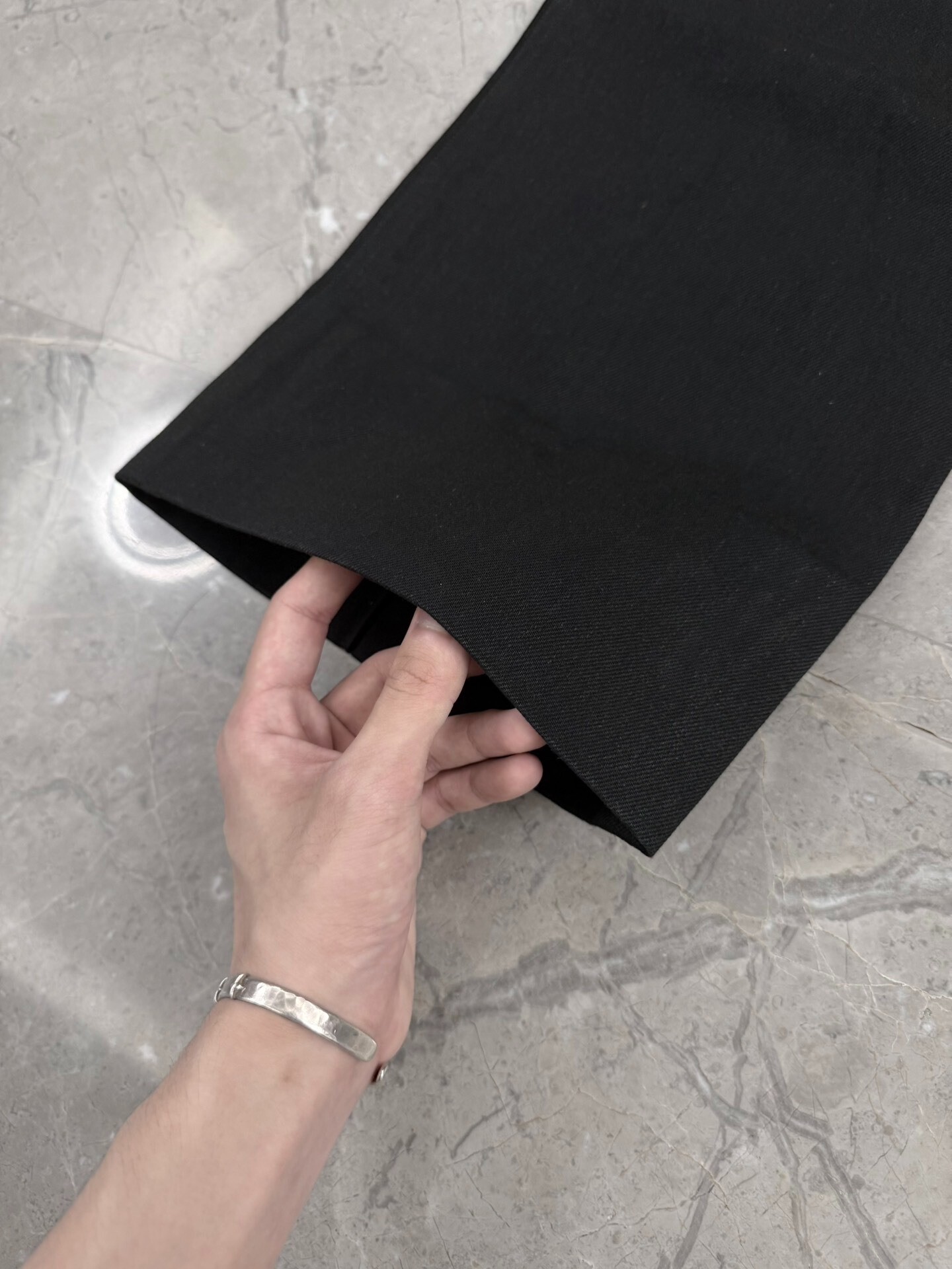 Saint Laurent 22SS Bootcut Jeans — detail