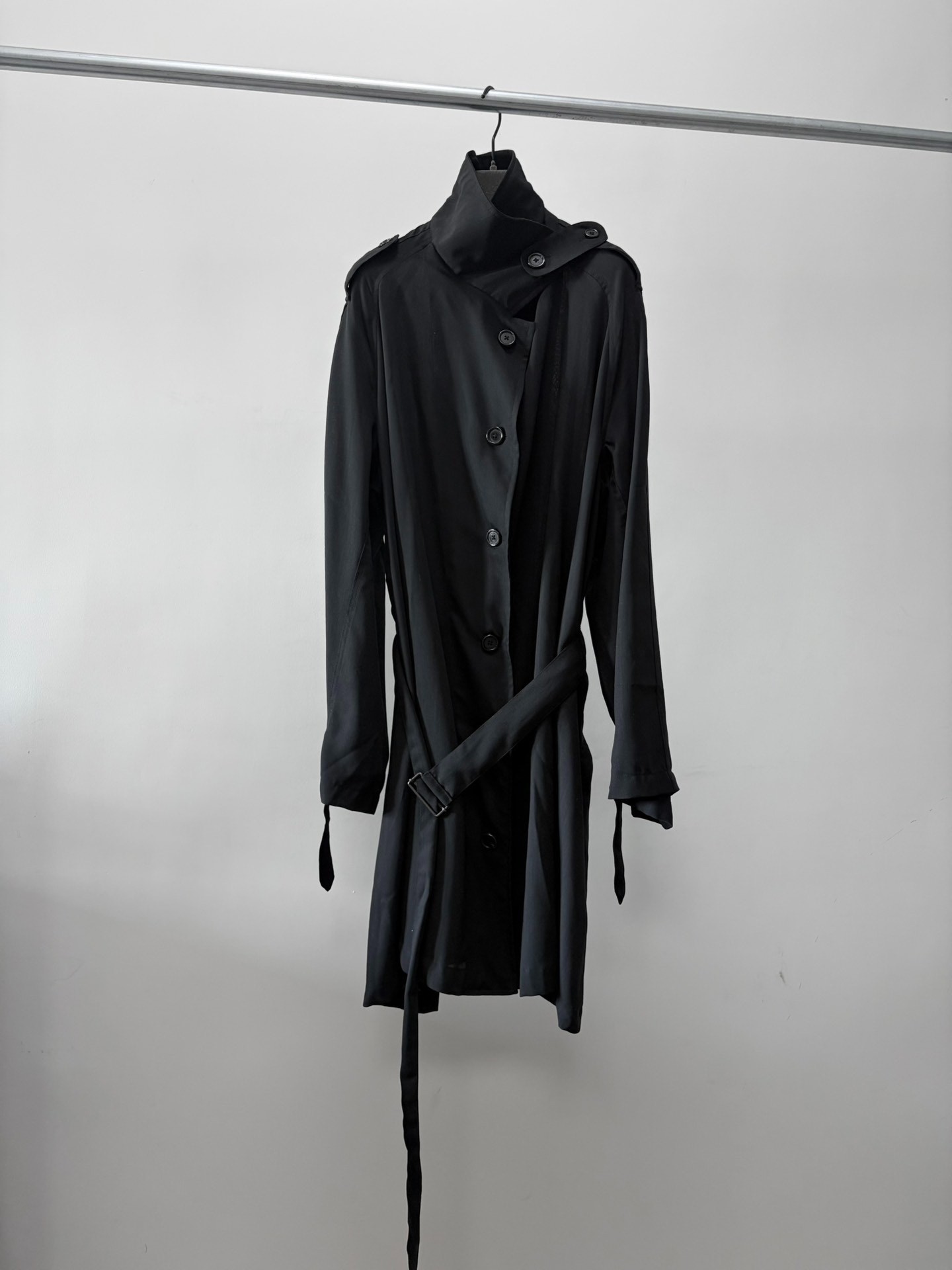 Ann Demeulemeester Belted Trench Coat