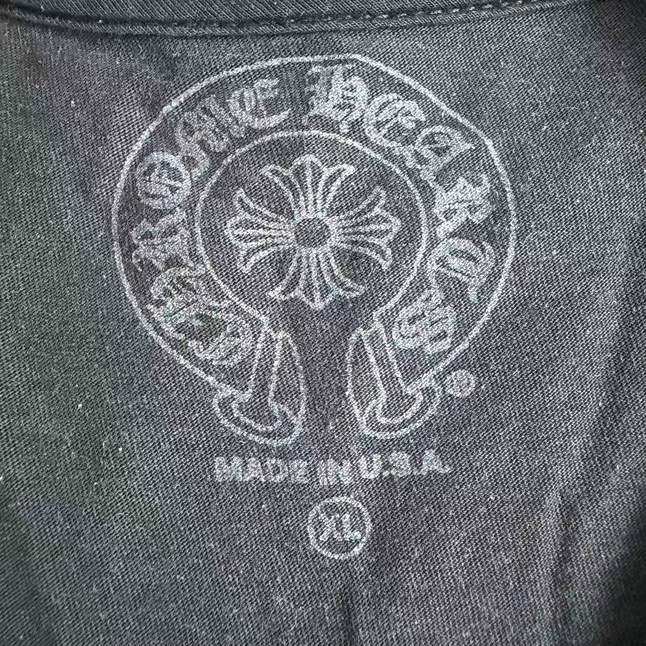 Chrome Hearts London Limited Black Tee — detail