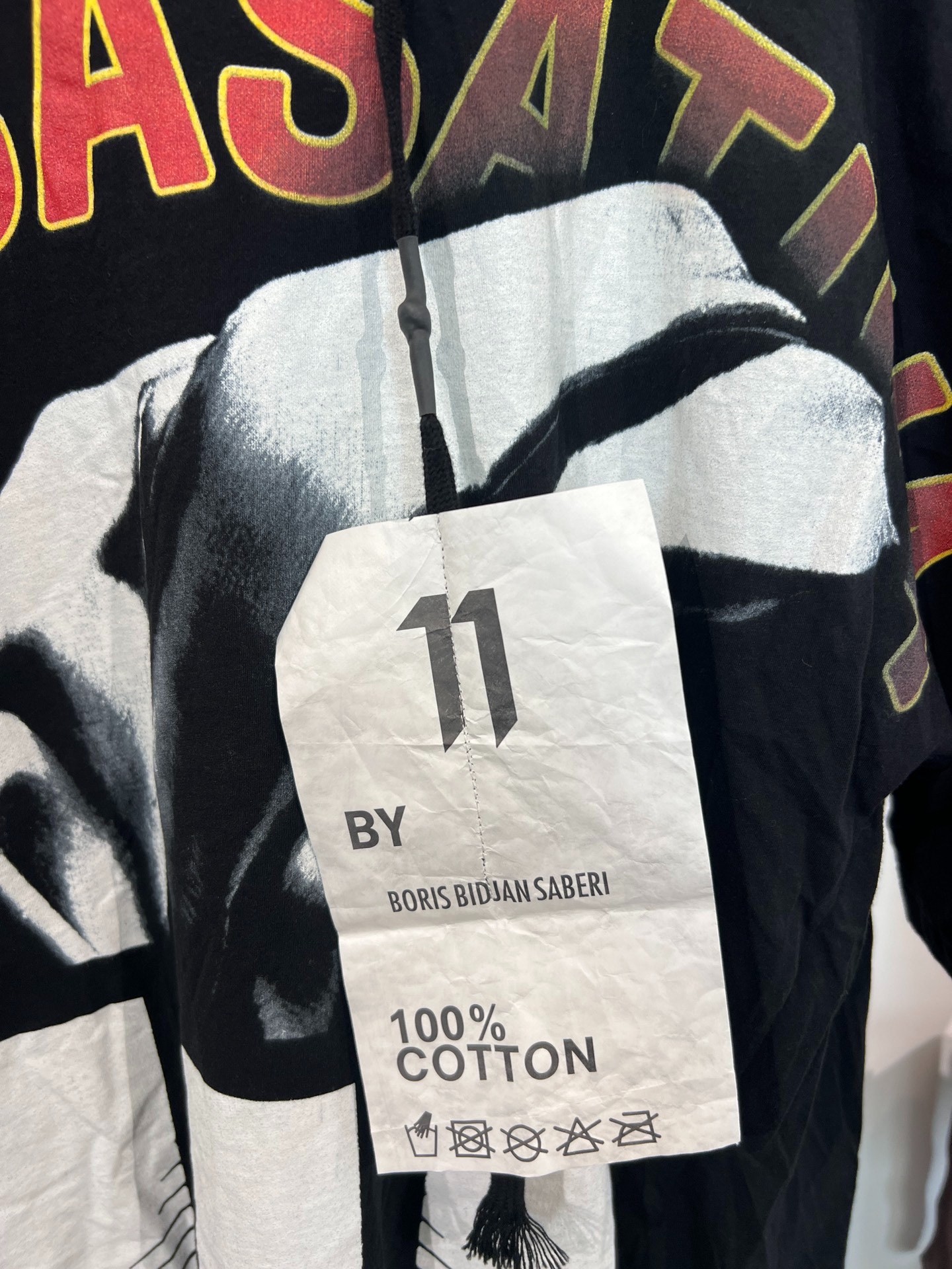 11 by Boris Bidjan Saberi TS3 Tee — label