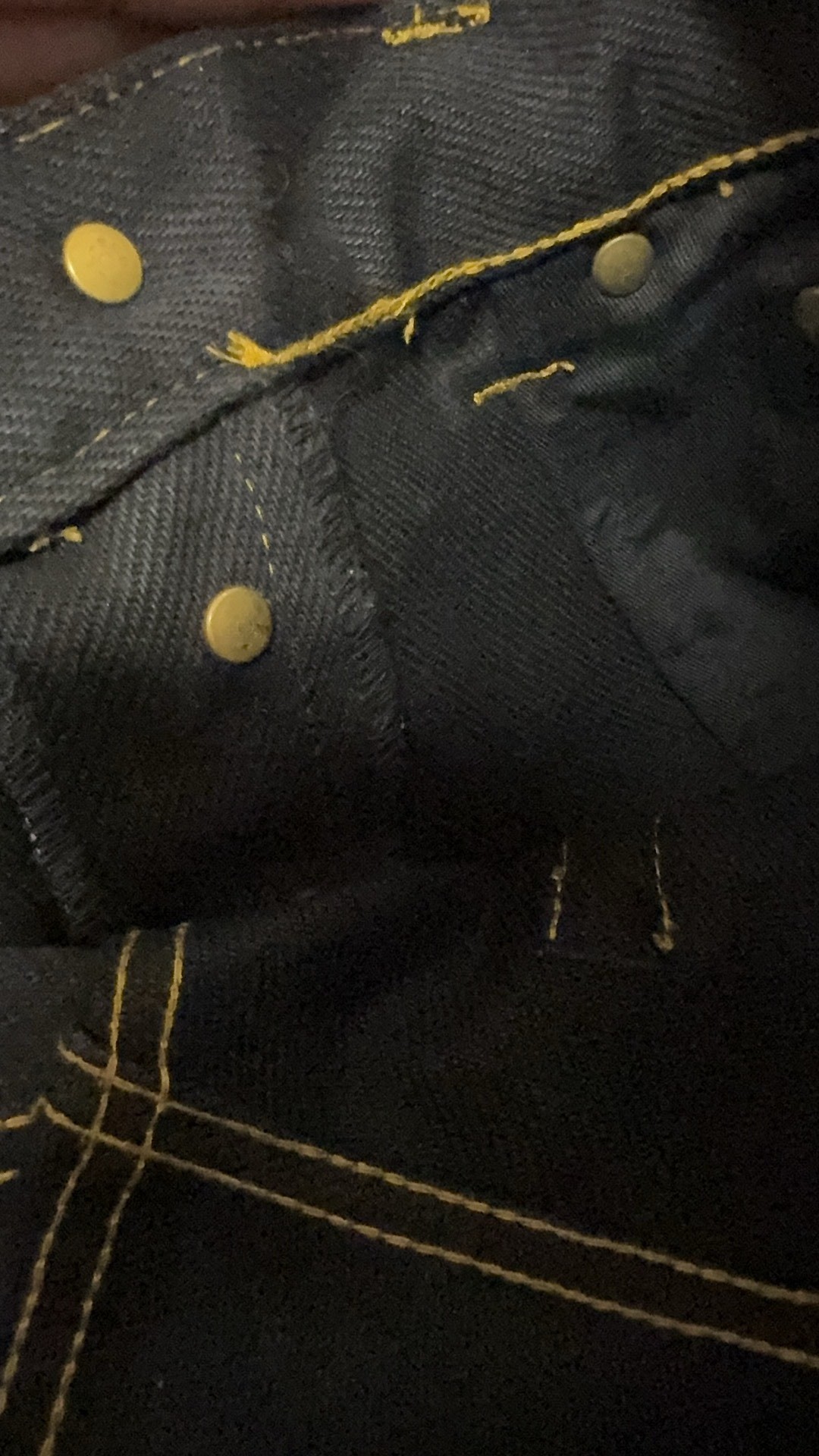 Iron Heart x Harley Japan Jeans — back