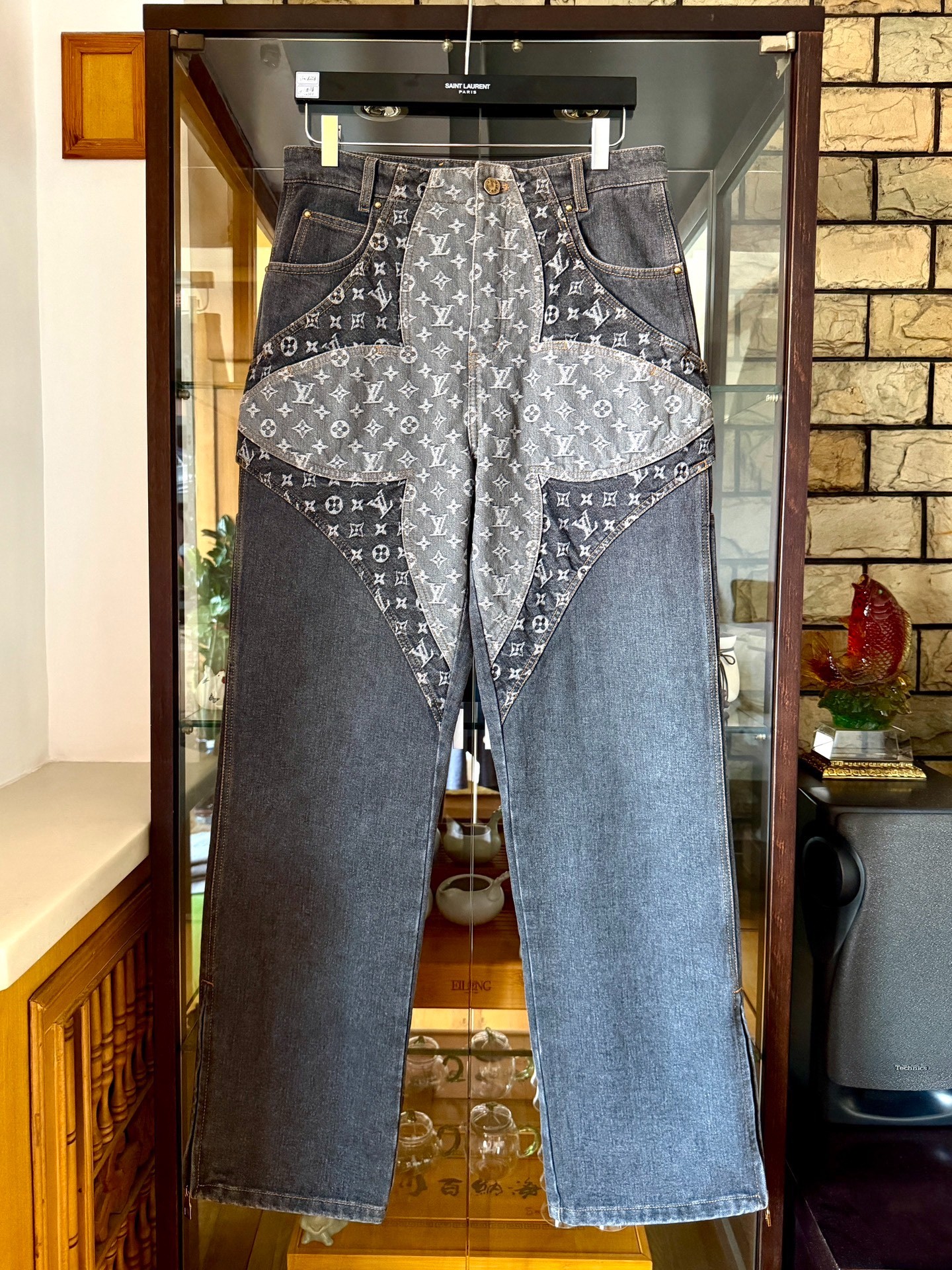 Louis Vuitton 23FW Monogram Denim Jeans