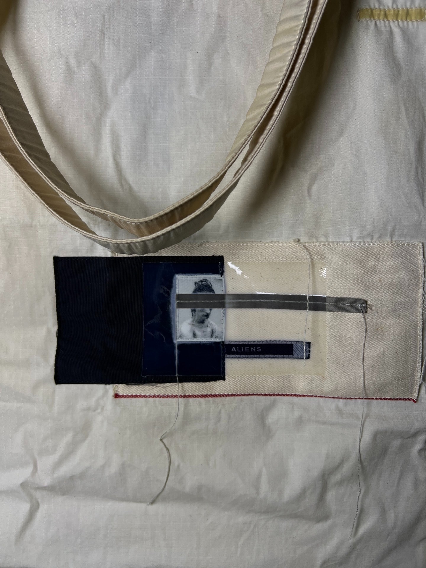 Rick Owens 16FW Canvas Tote — detail