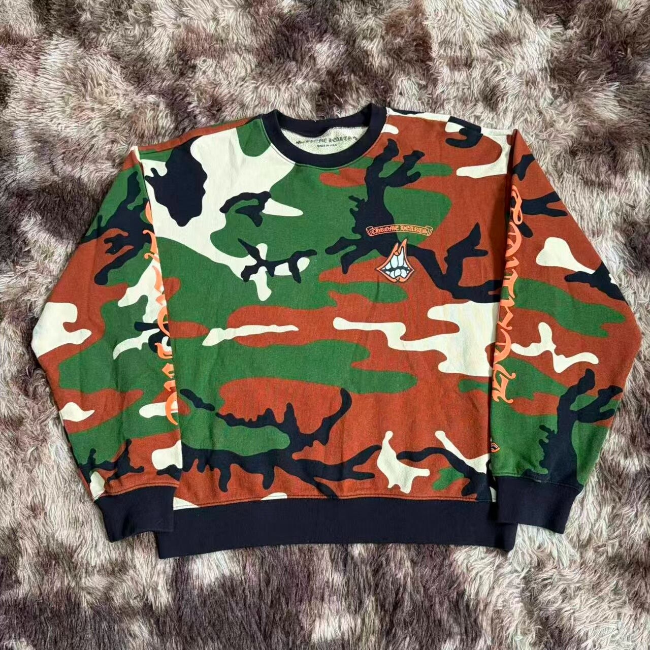 Chrome Hearts Matty Boy Camo Sweatshirt