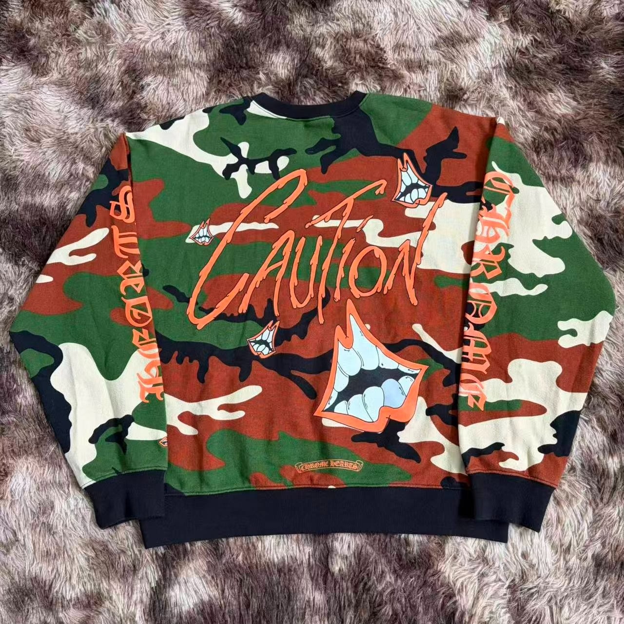Chrome Hearts Matty Boy Camo Sweatshirt — detail