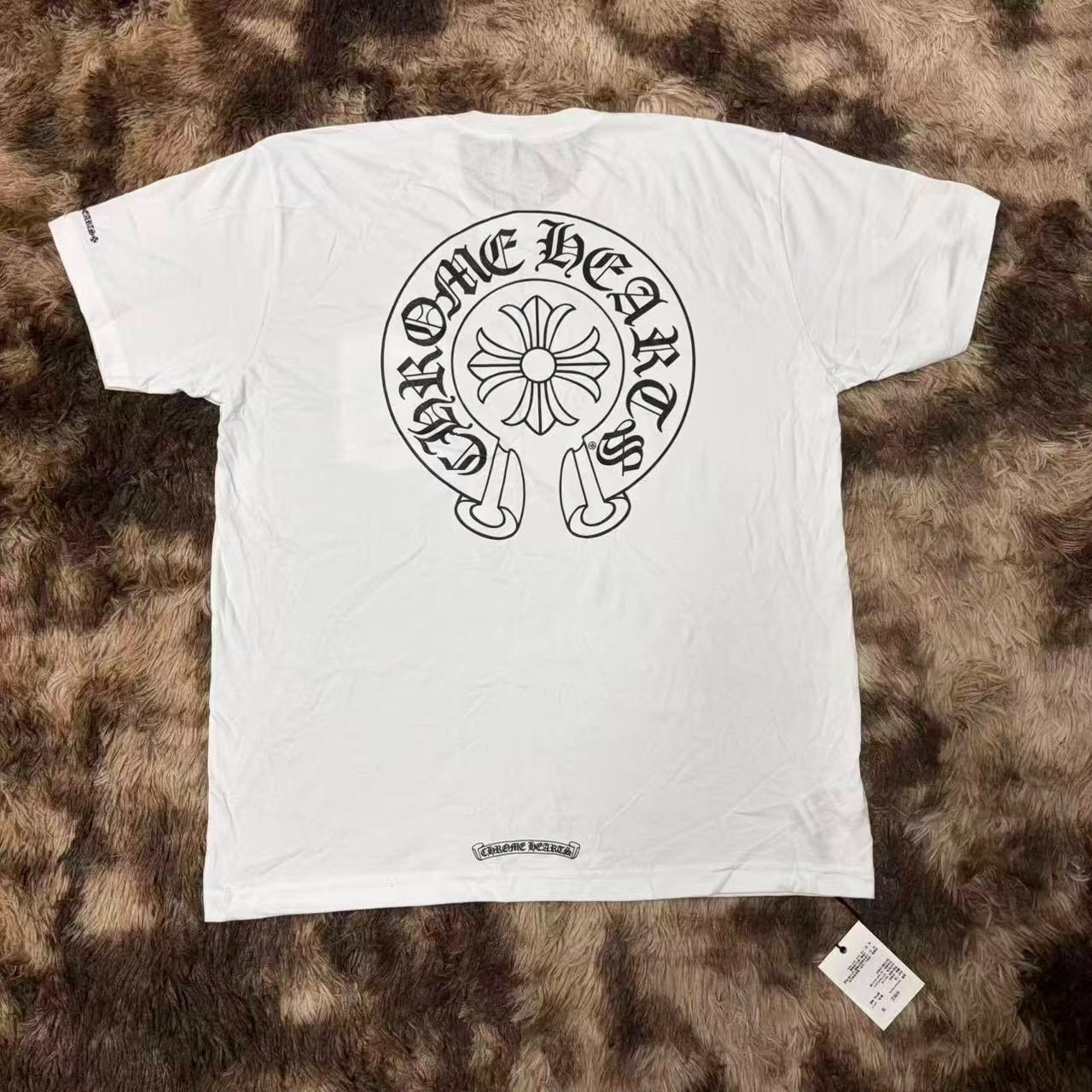 Chrome Hearts White Short-sleeve T-shirt — front