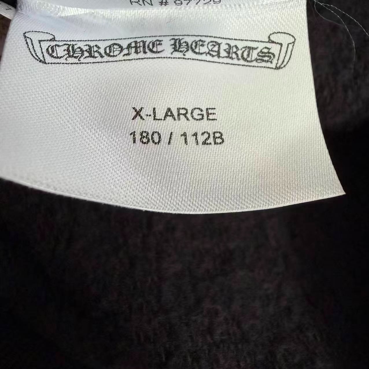 Chrome Hearts Osaka Limited Hoodie — label