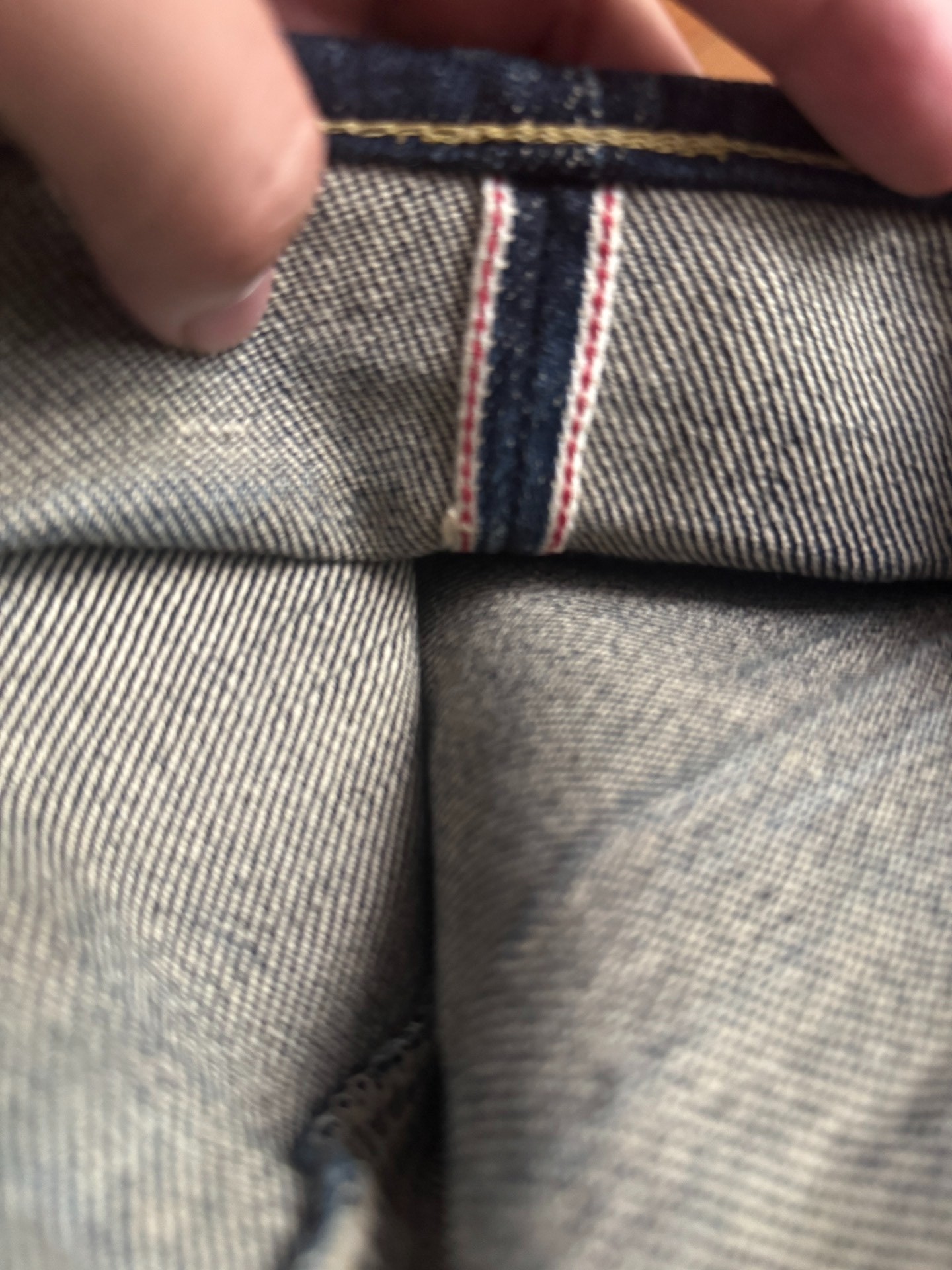 Iron Heart 634xhs 25oz Jeans — back
