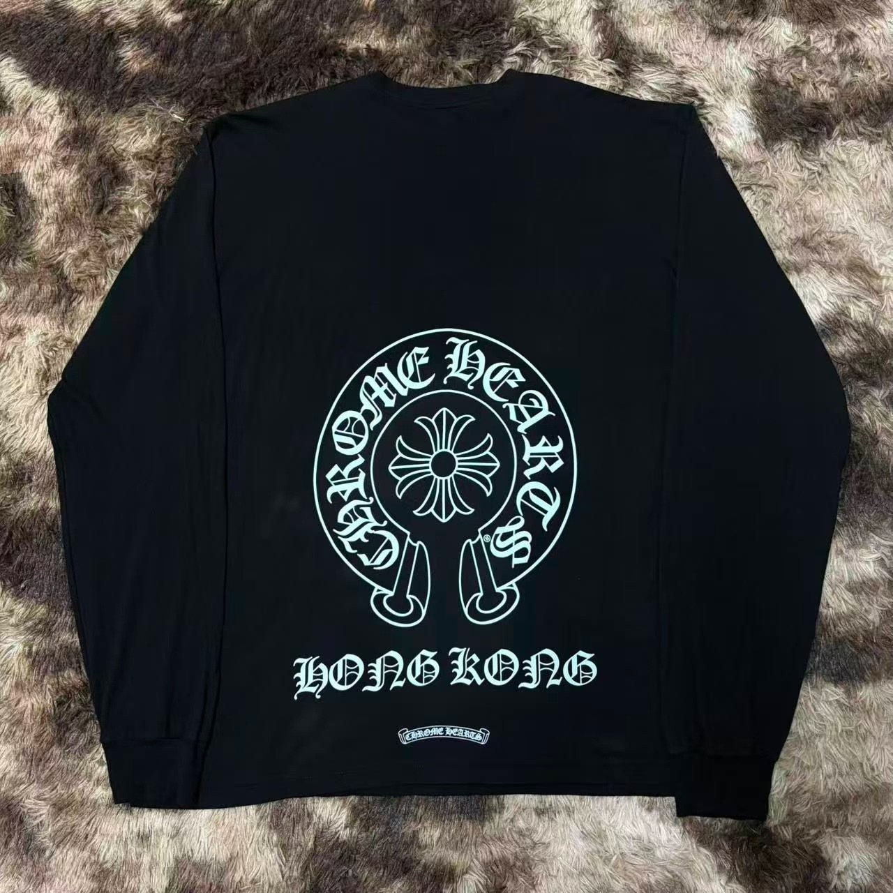 Chrome Hearts Black Hong Kong Long Sleeve — front