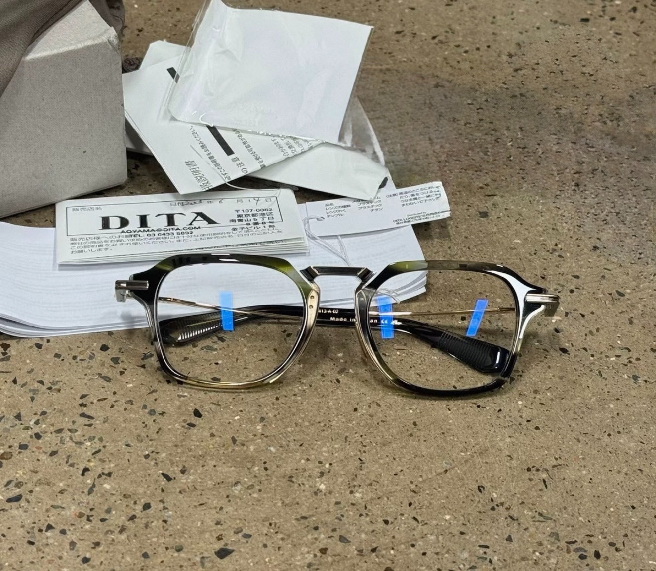 Dita Aegeus DTX413 Eyeglasses Frame
