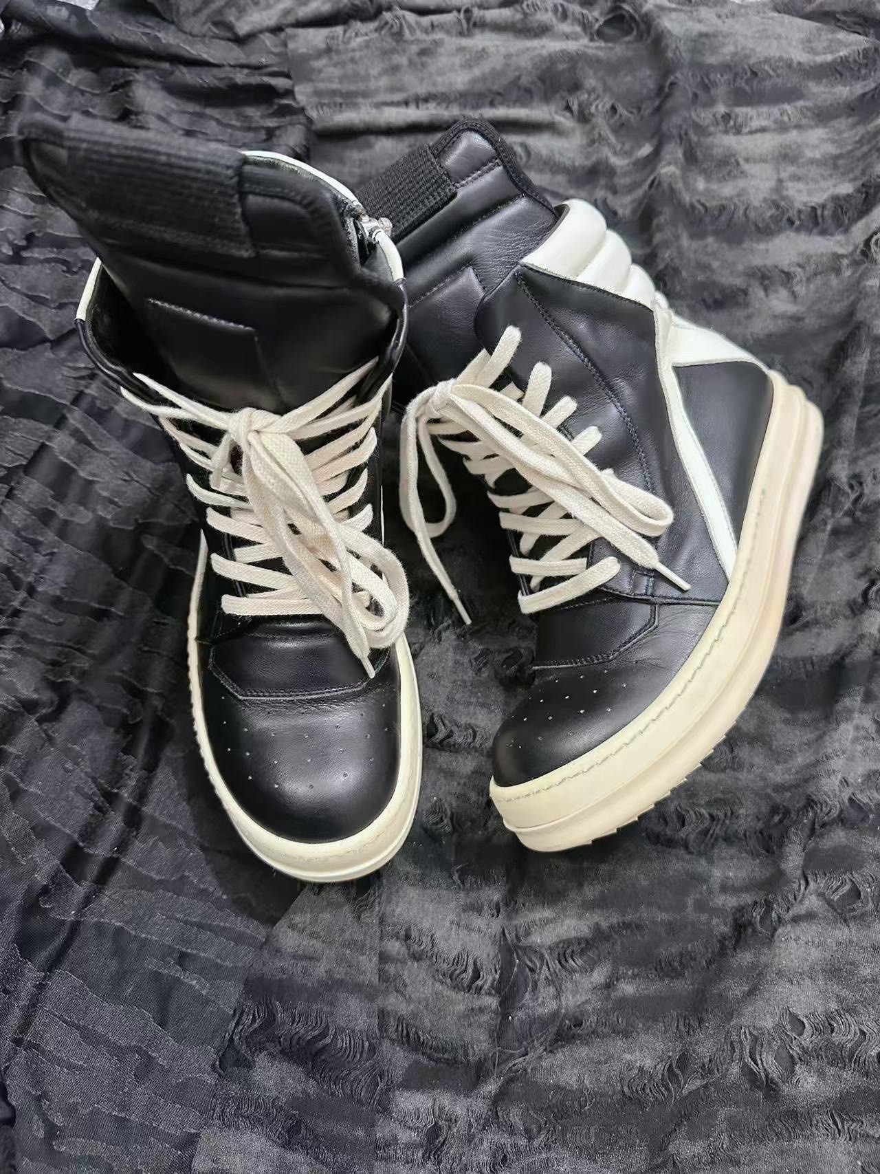 Rick Owens DRKSHDW Inverted Triangle High-Top — back