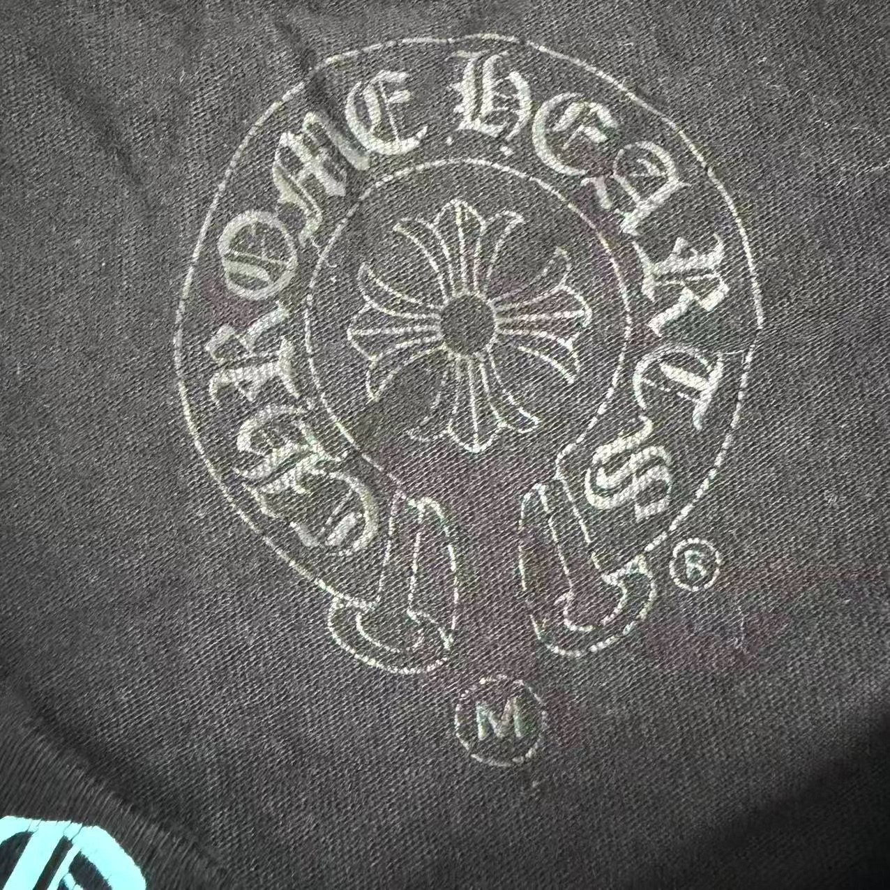 Chrome Hearts Black Blue Long Sleeve Top — detail