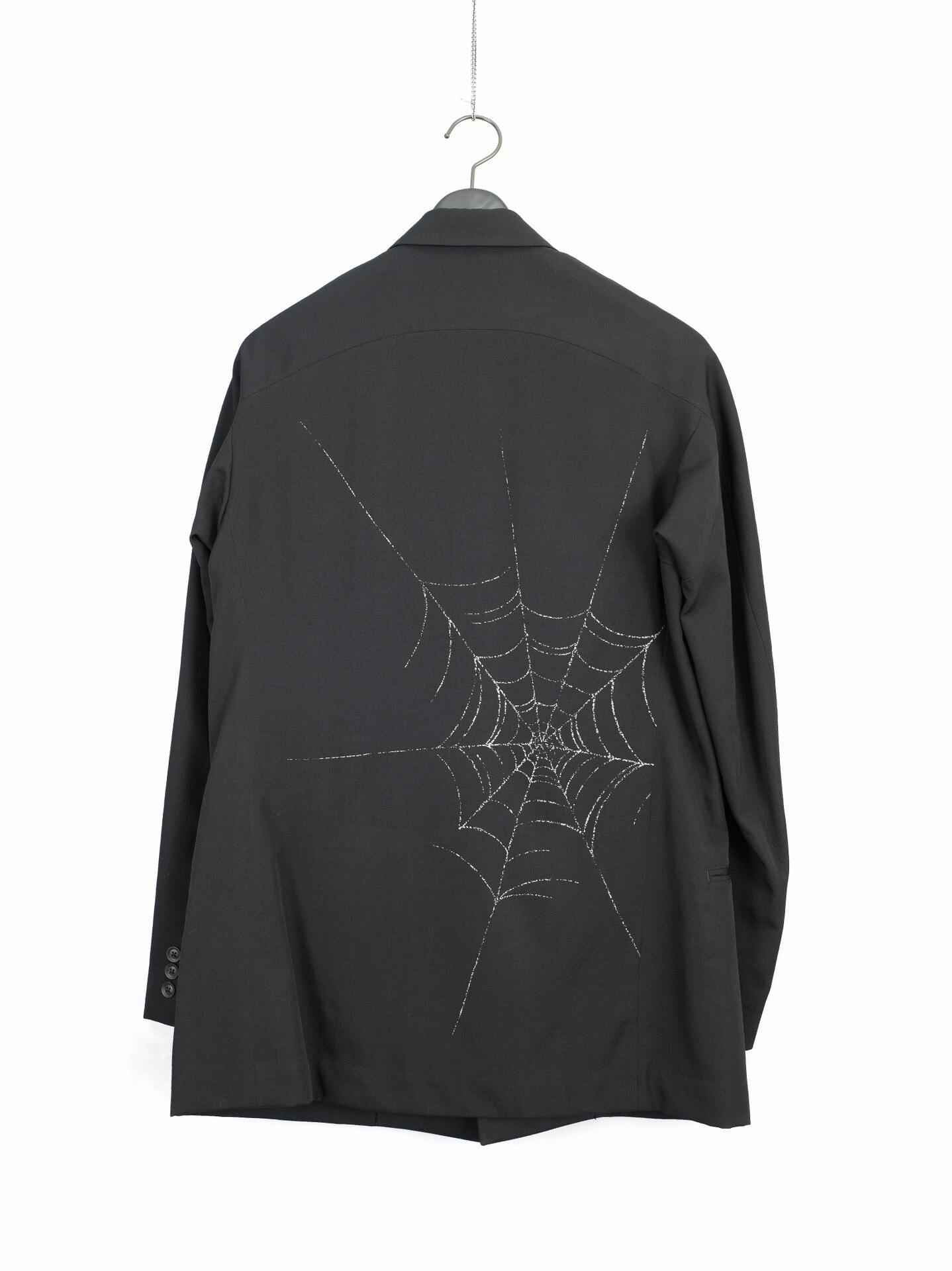 Yohji Yamamoto 18AW Spiderweb Blazer — front