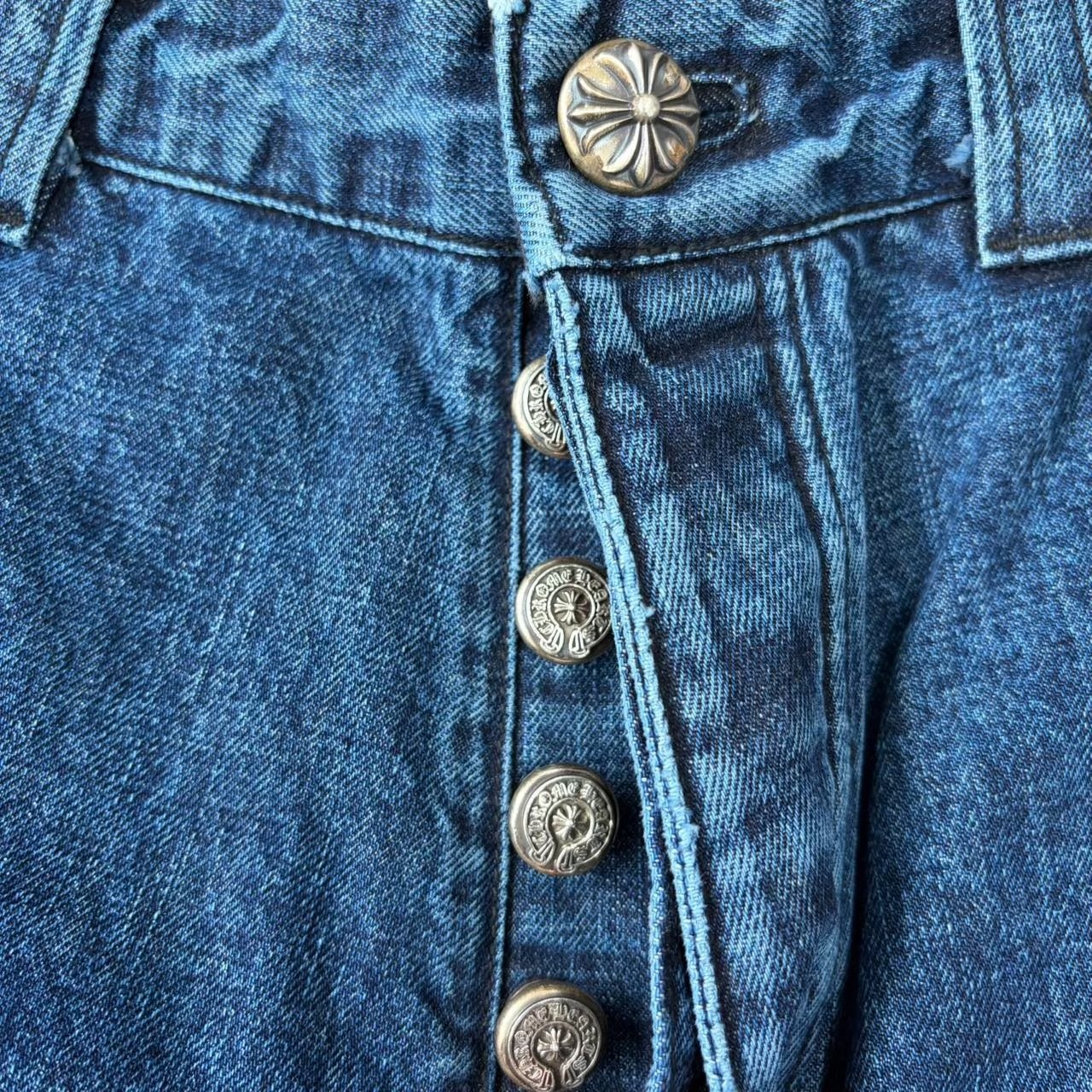 Chrome Hearts Carpenter Denim Shorts — back