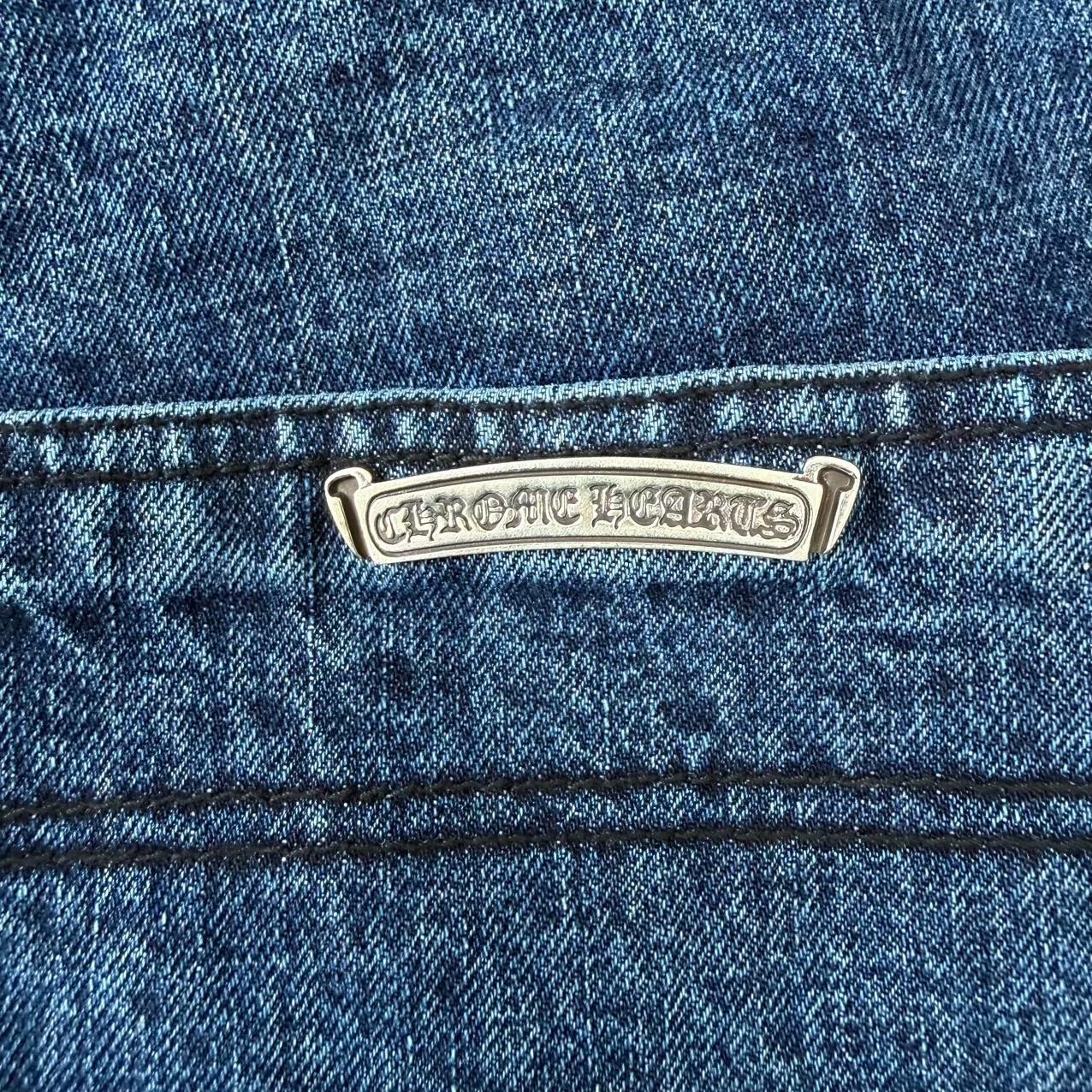 Chrome Hearts Carpenter Denim Shorts — detail