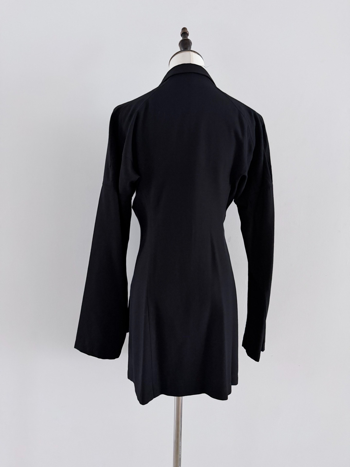 Y's Yohji Yamamoto 90s Long Zip Jacket — label