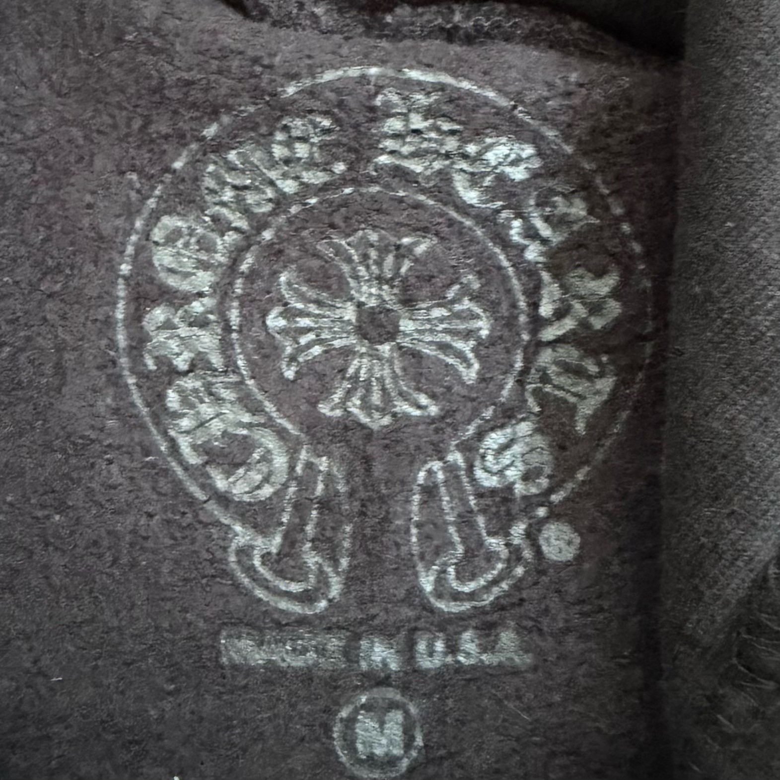 Chrome Hearts Black Full-Zip Hoodie — detail