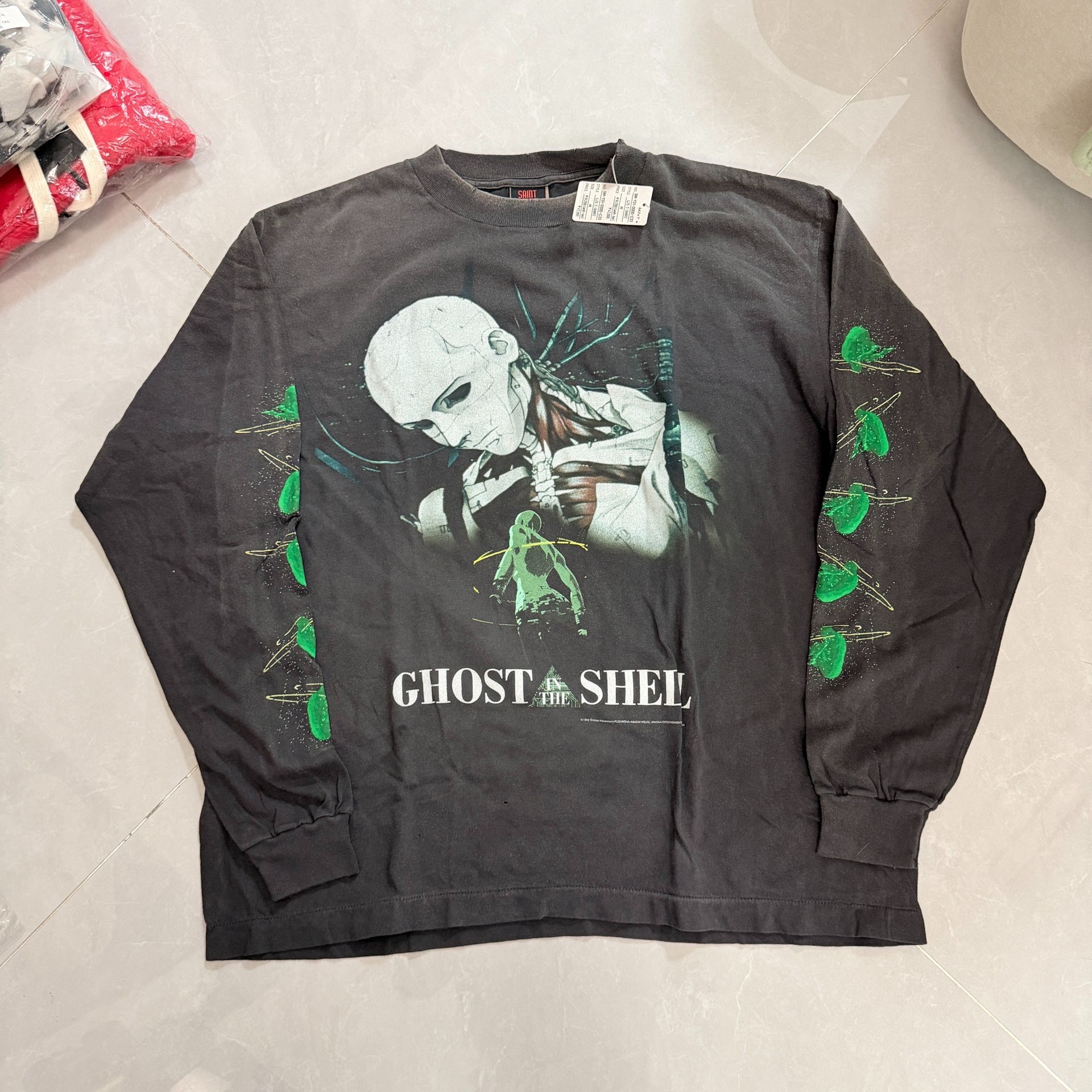 Saint Michael x Ghost in Shell Long Sleeve Tee
