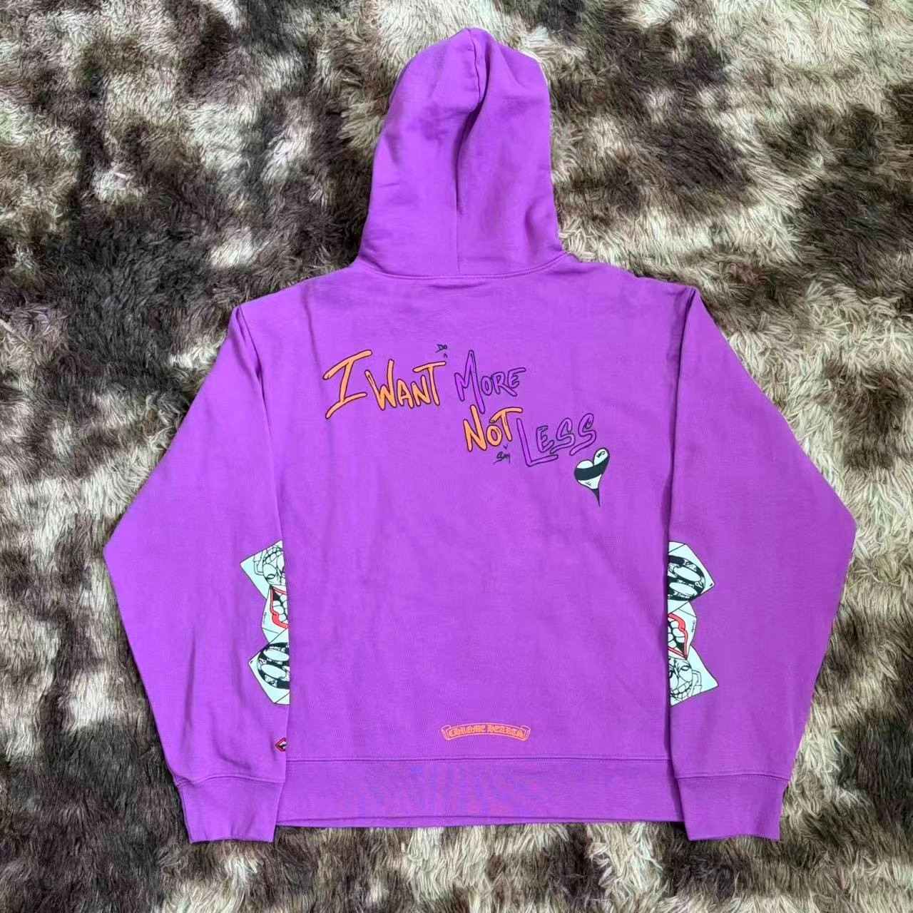 Chrome Hearts Matty Boy Purple Hoodie — front