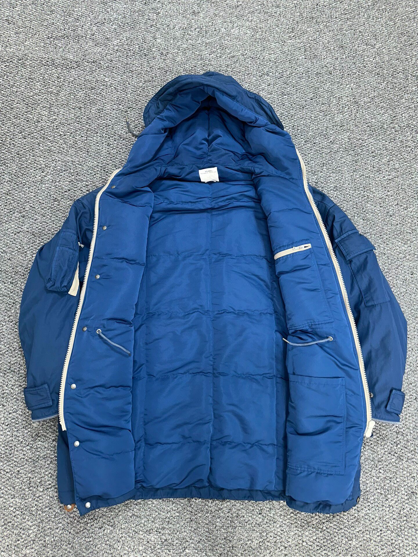 Visvim 21SS Krupa Nylon Down Jacket — detail