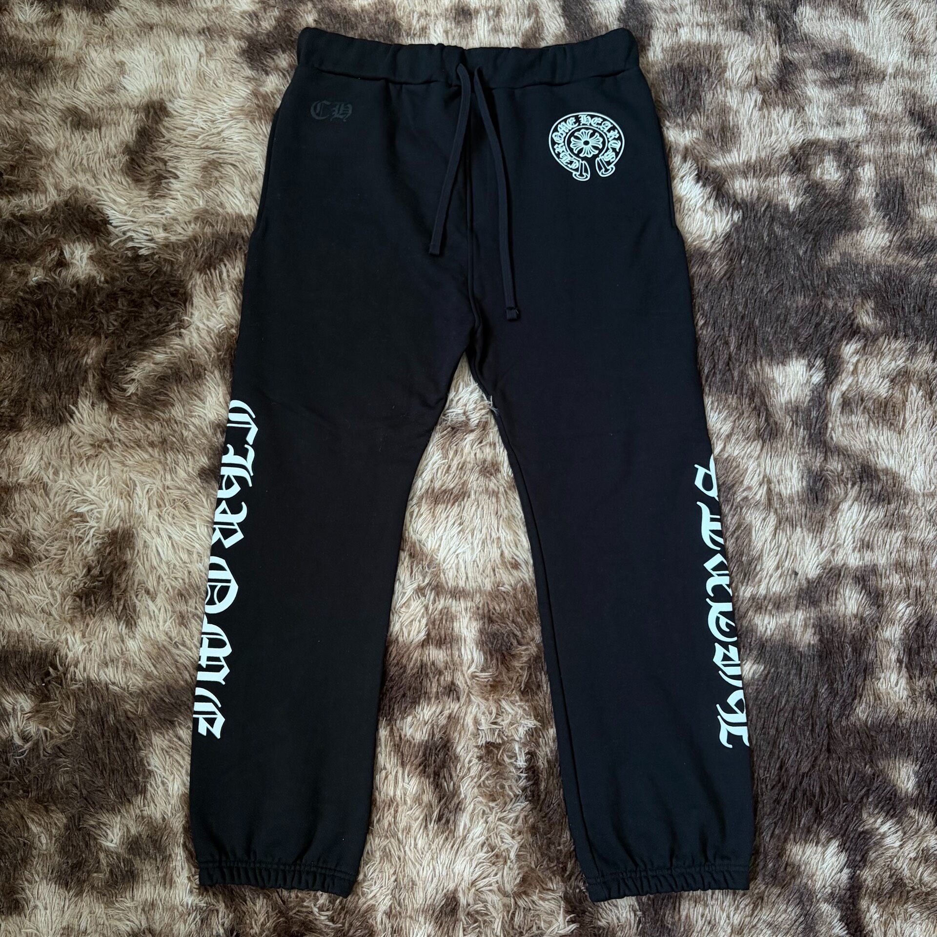 Chrome Hearts Gothic Horseshoe Sweatpants